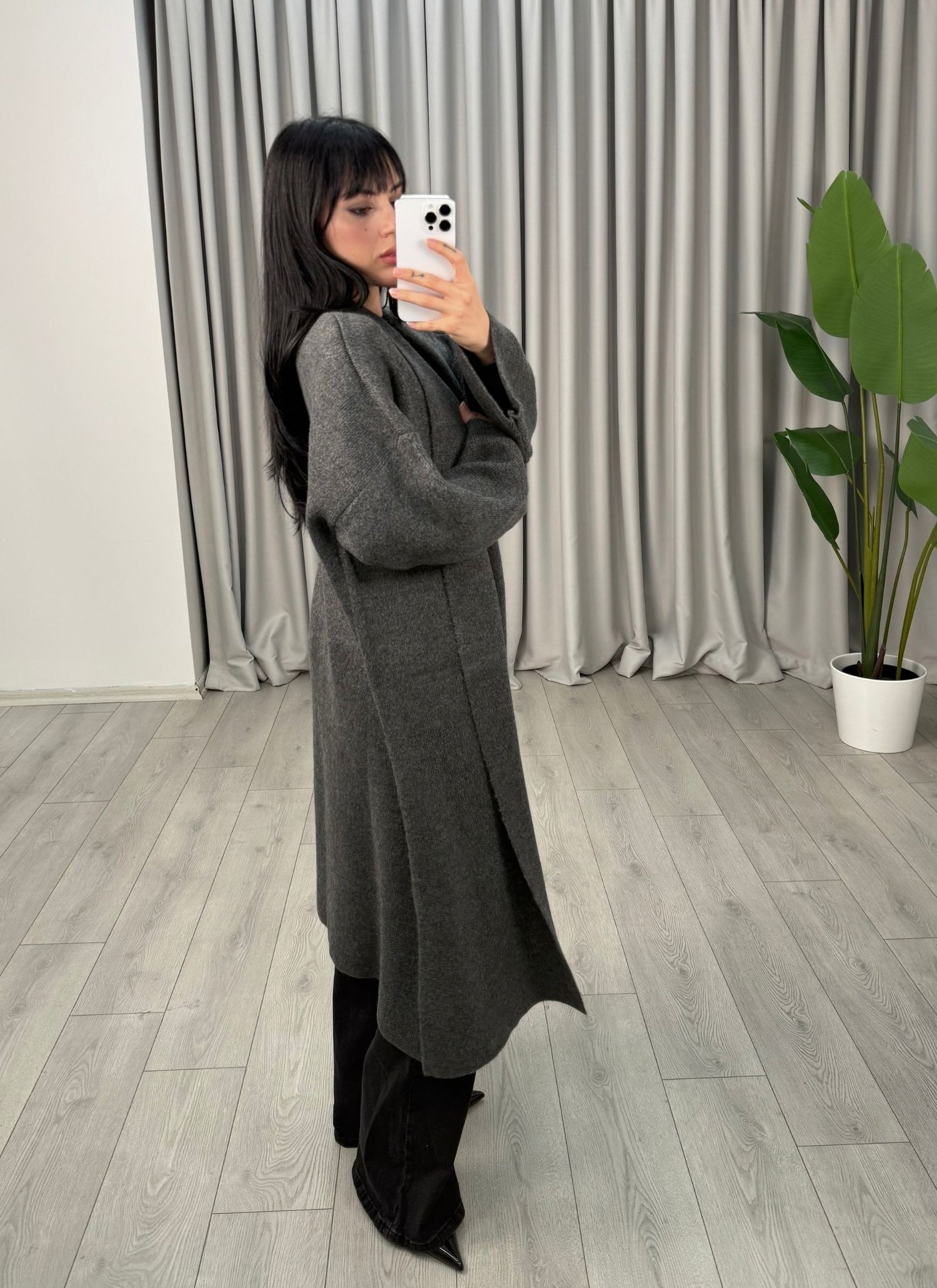 Yumi Hırka Gri