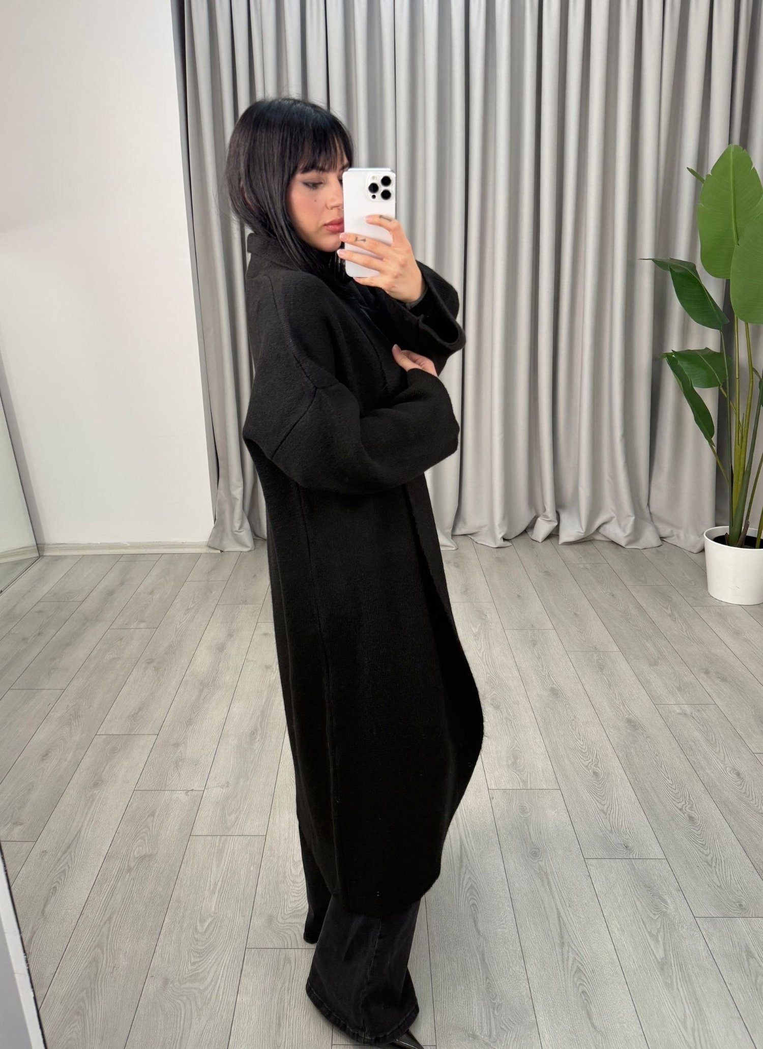 Yumi Hırka Siyah