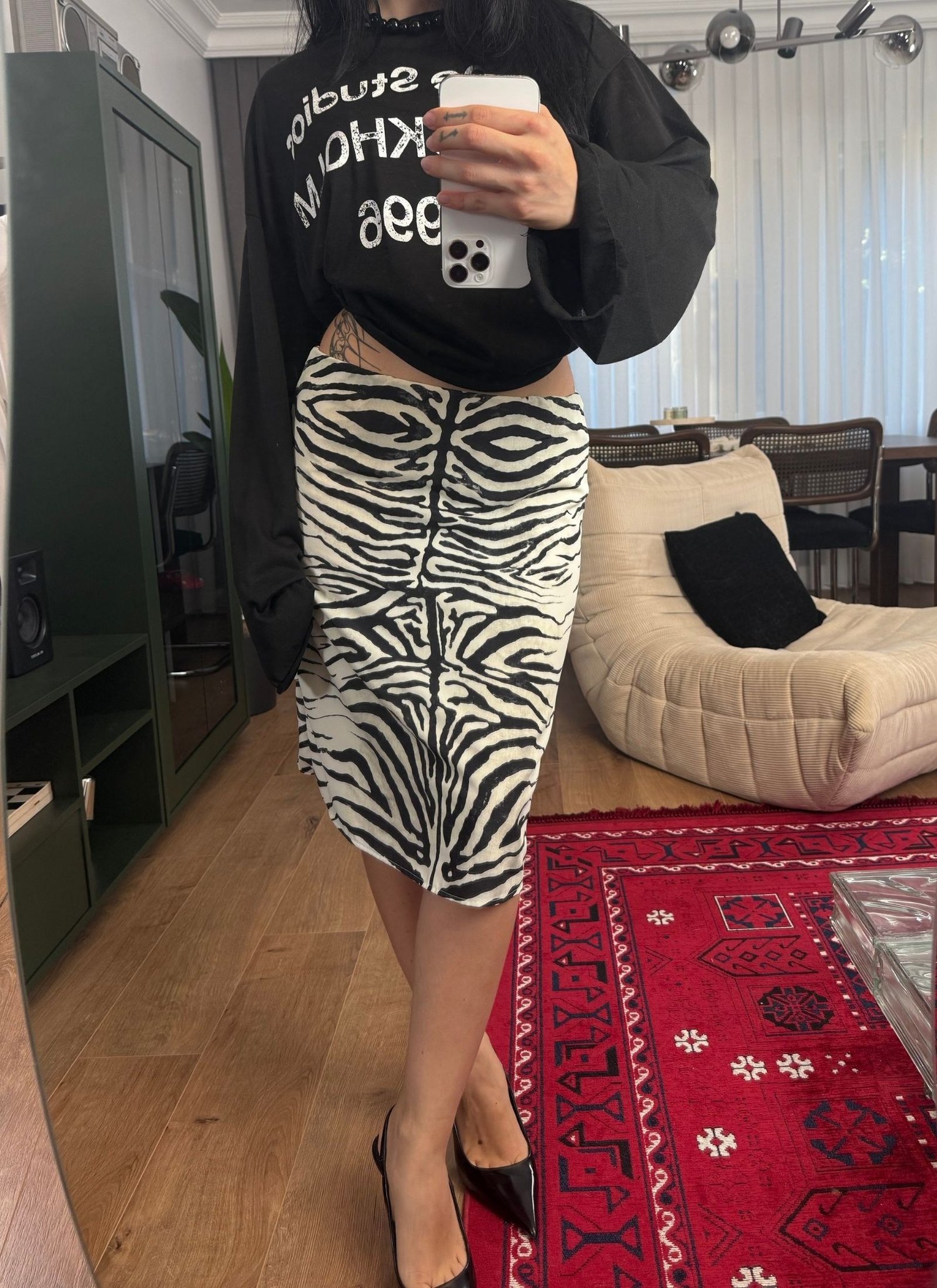 Zebra Midi Boy Etek