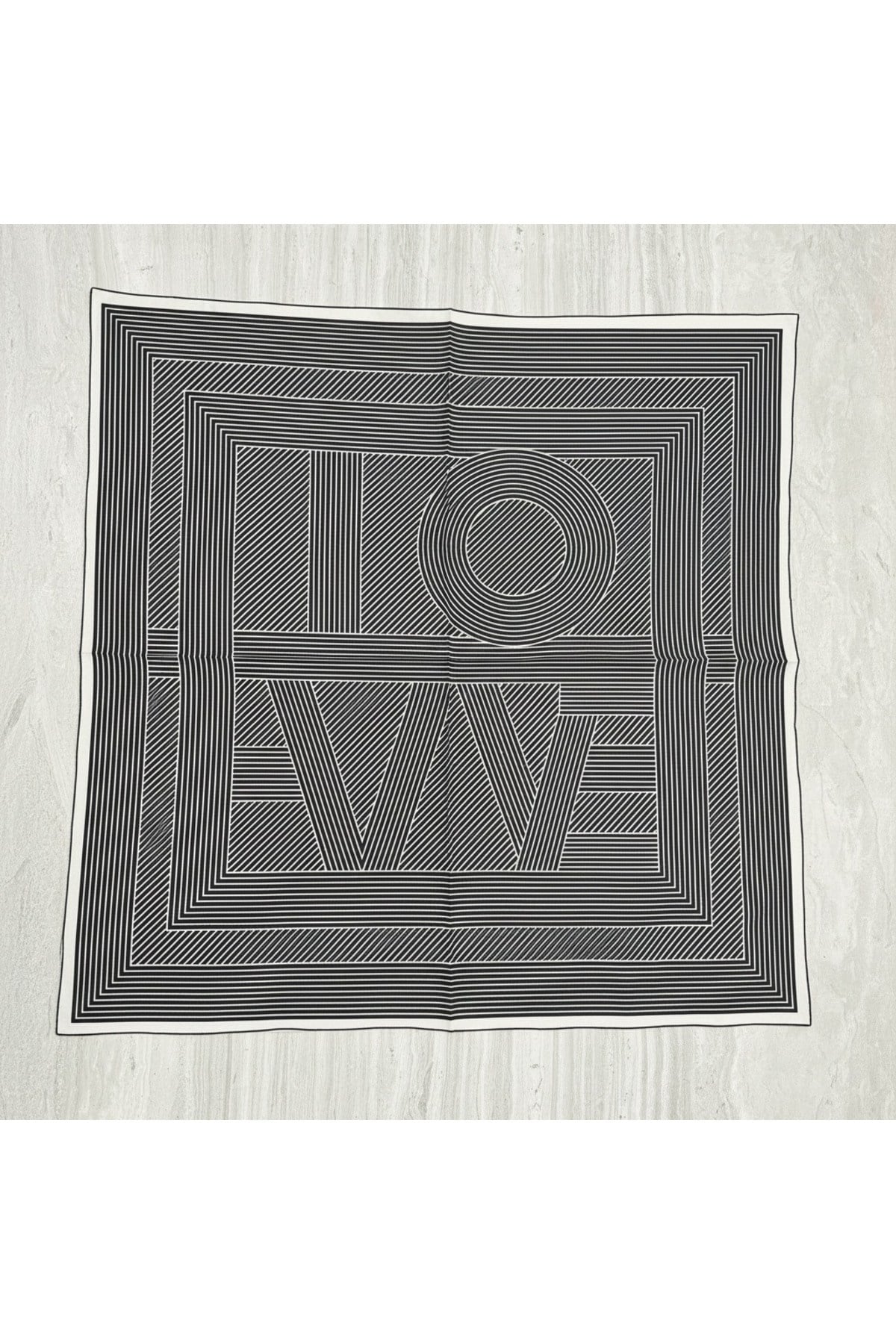 ✨ %100 Saf İpek Crepe de Chine Eşarp - Özel Tasarım Tok Duruşlu ✨90x90