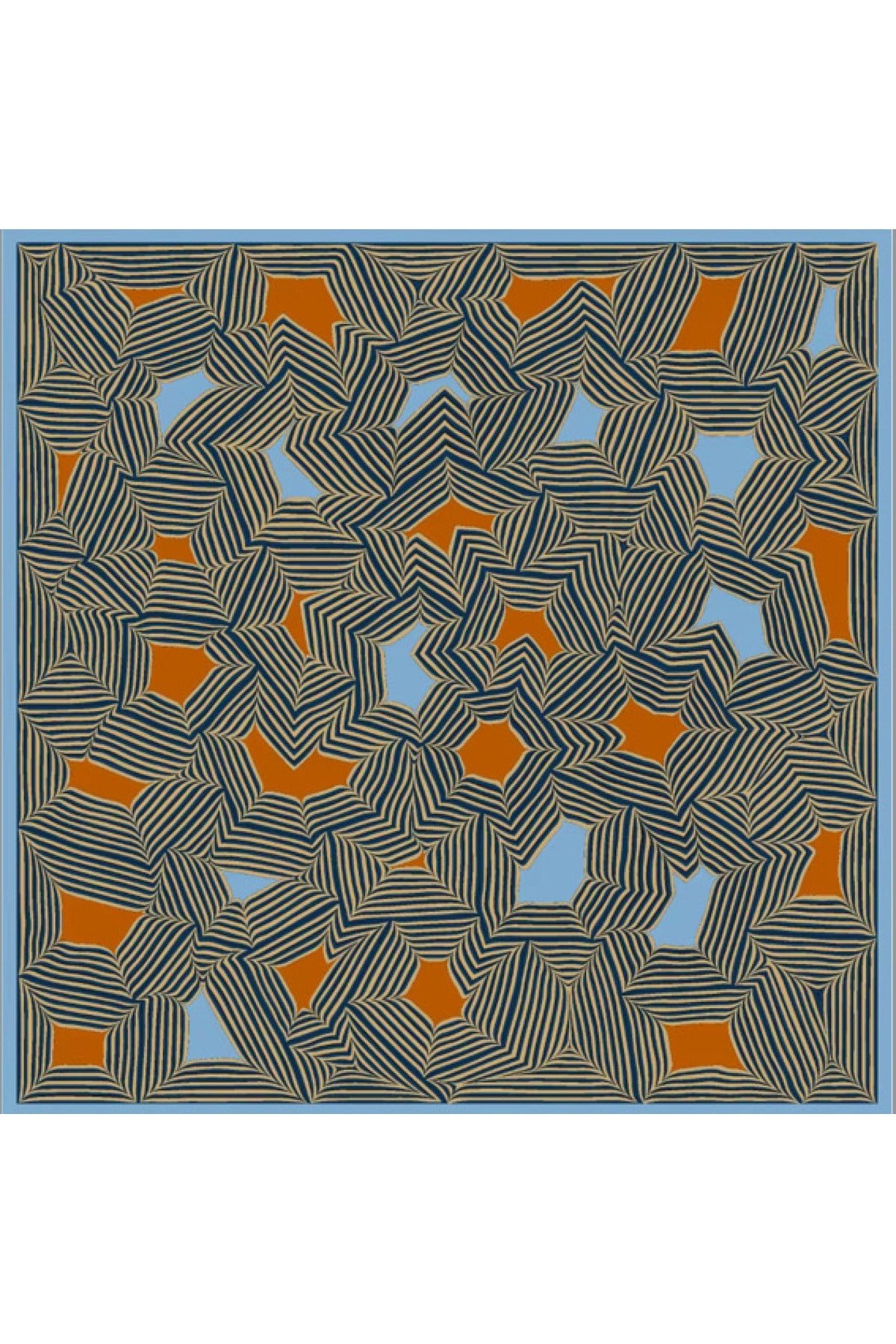 ✨ %100 Saf İpek Twill Eşarp - Özel Tasarım Tok Duruşlu ✨90x90