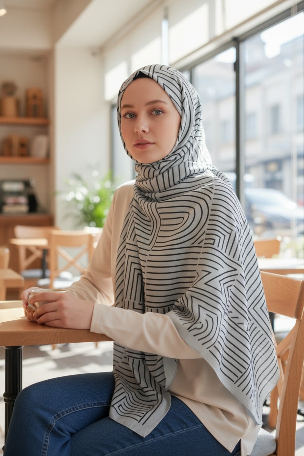 ✨ %100 Saf İpek Twill Eşarp - Özel Tasarım Tok Duruşlu ✨90x90
