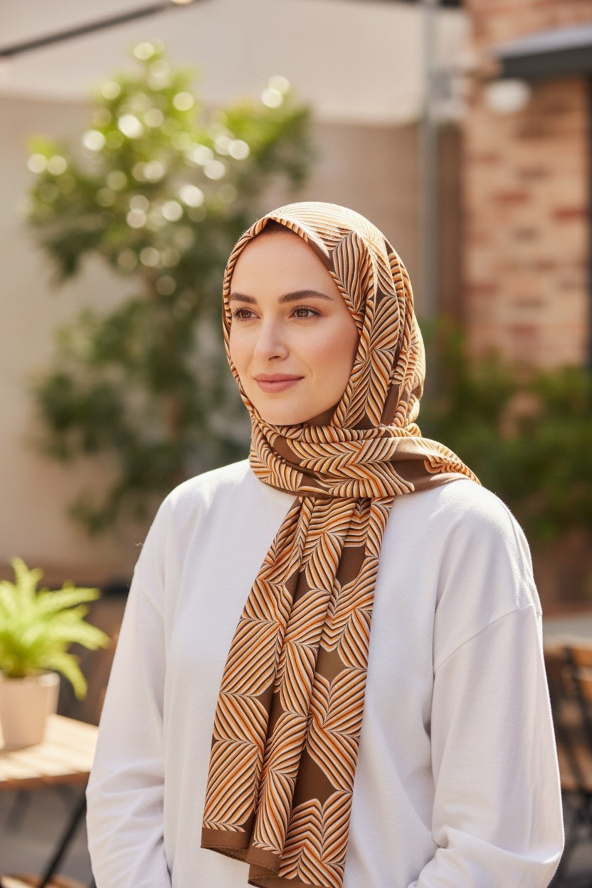 ✨ %100 Saf İpek Twill Eşarp - Özel Tasarım Tok Duruşlu ✨90x90