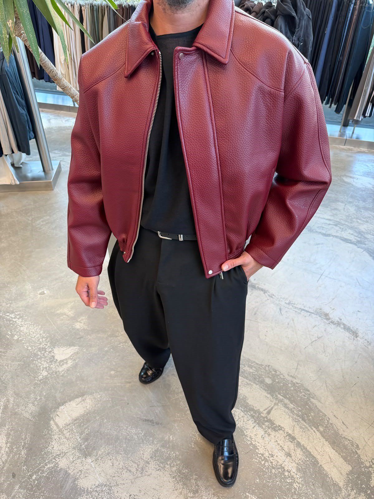 Bordo G Bomber Deri mont