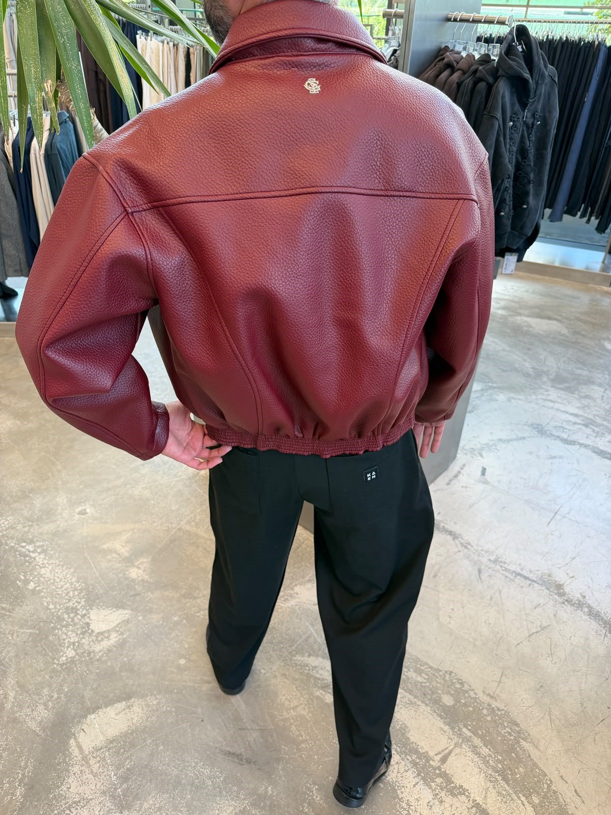 Bordo G Bomber Deri mont