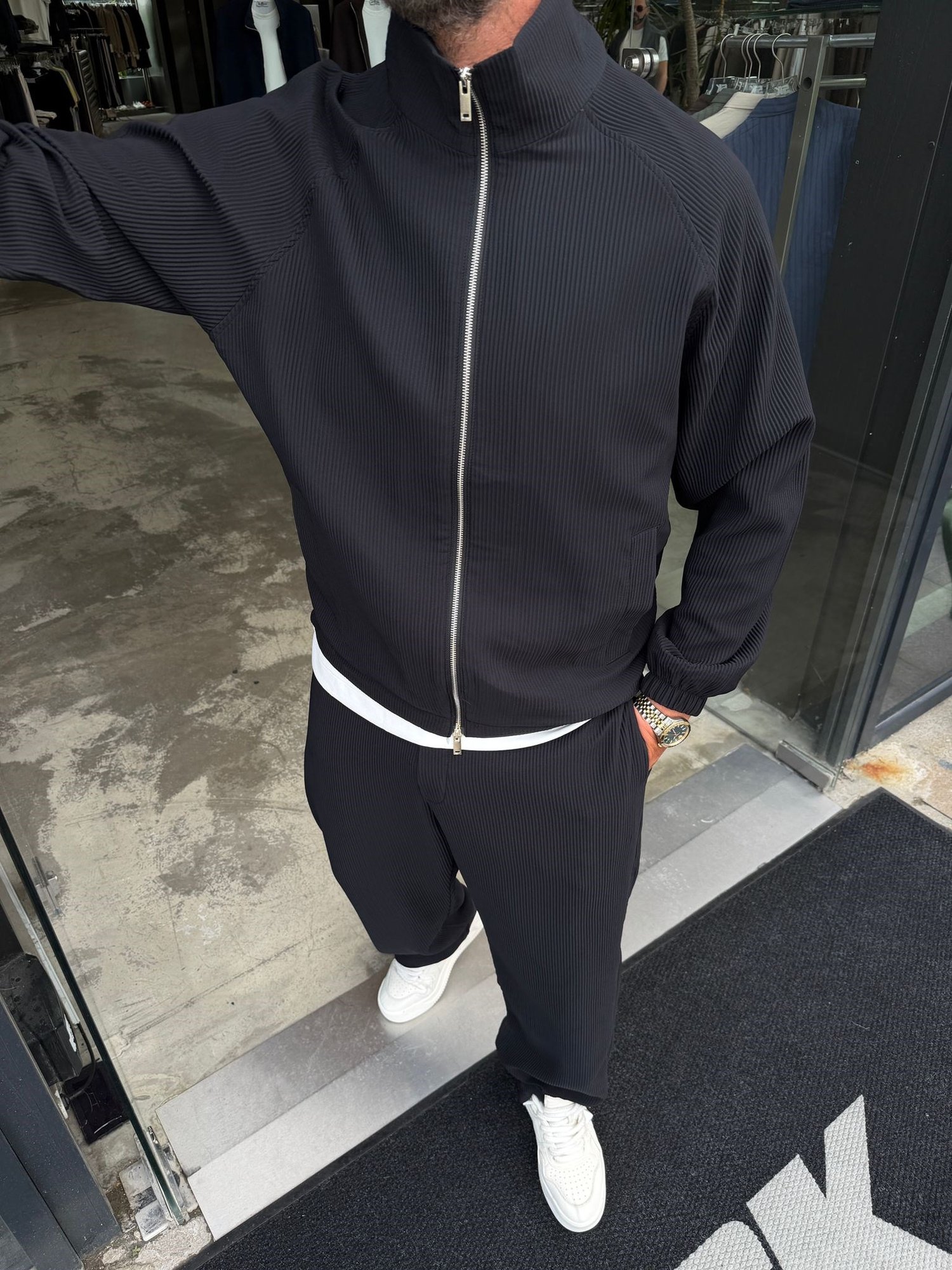 Fitilli Fermuarlı Takım MR2858