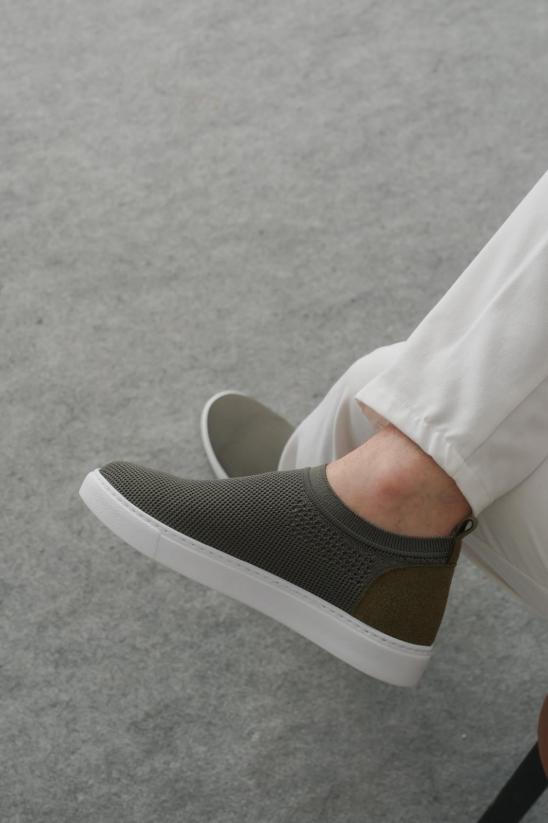 Haki Slip-On Ayakkabı