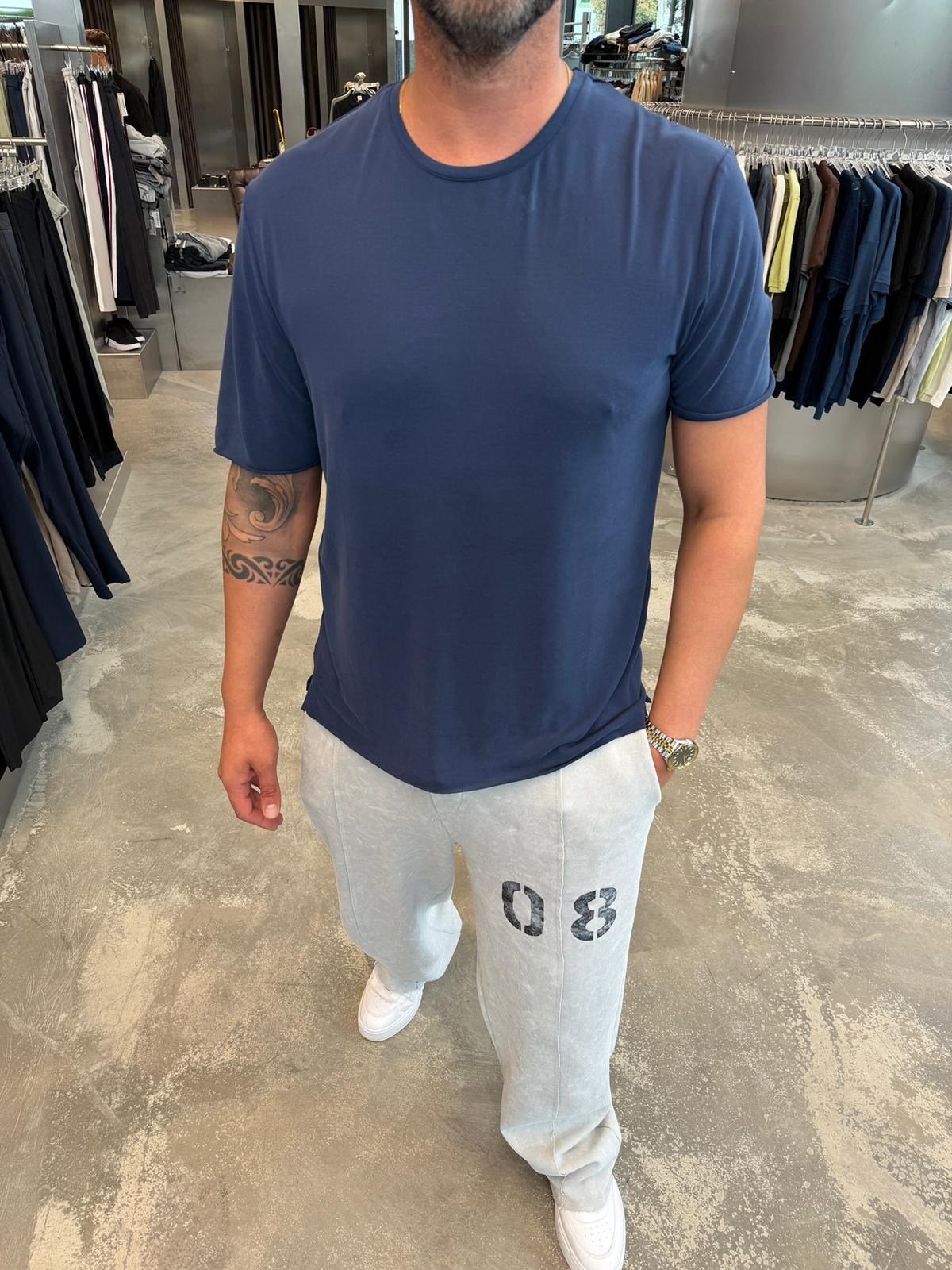 Lacivert SPF Oys T-Shirt