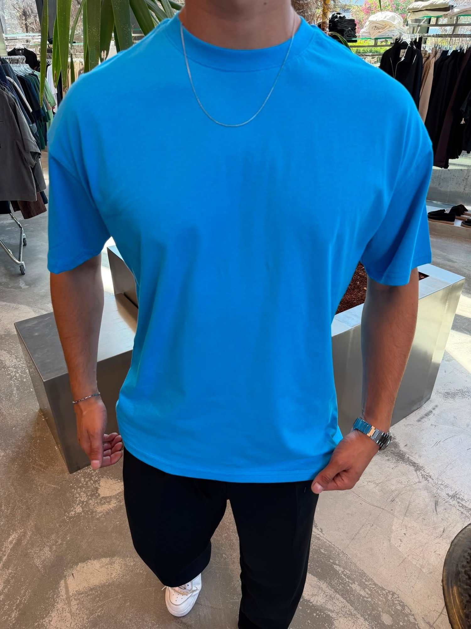 Mavi Qawis Oversize Basic T-Shirt QW01