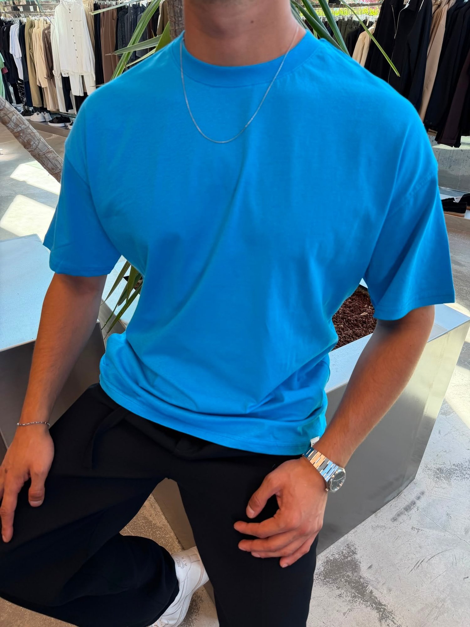 Mavi Qawis Oversize Basic T-Shirt QW01