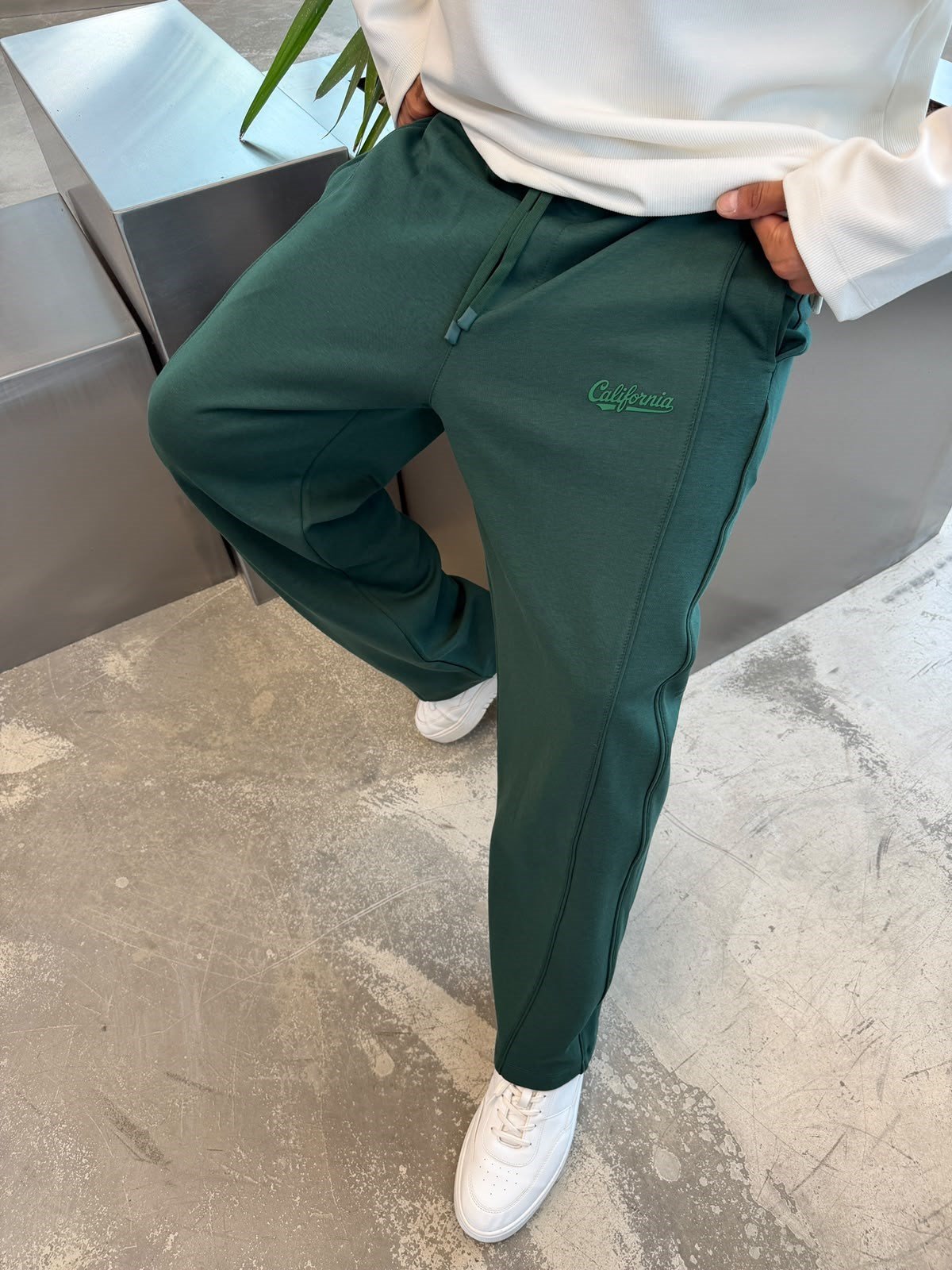 Yeşil California Doubleface Eşofman CL28