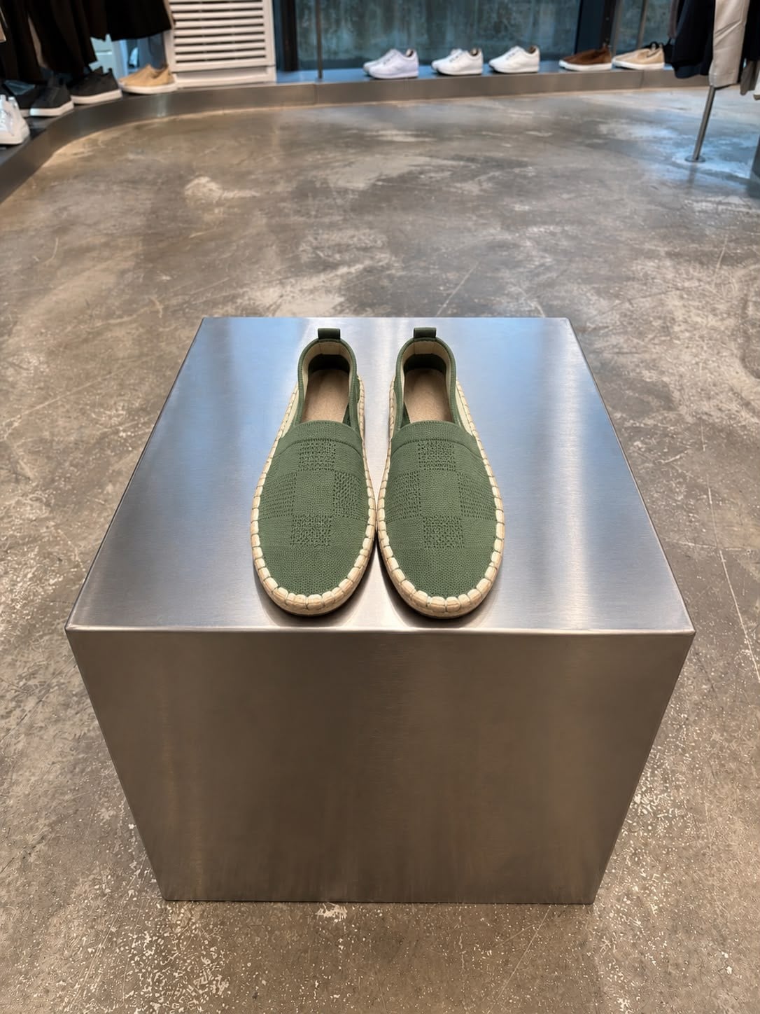 Yeşil Slip-On Ayakkabı