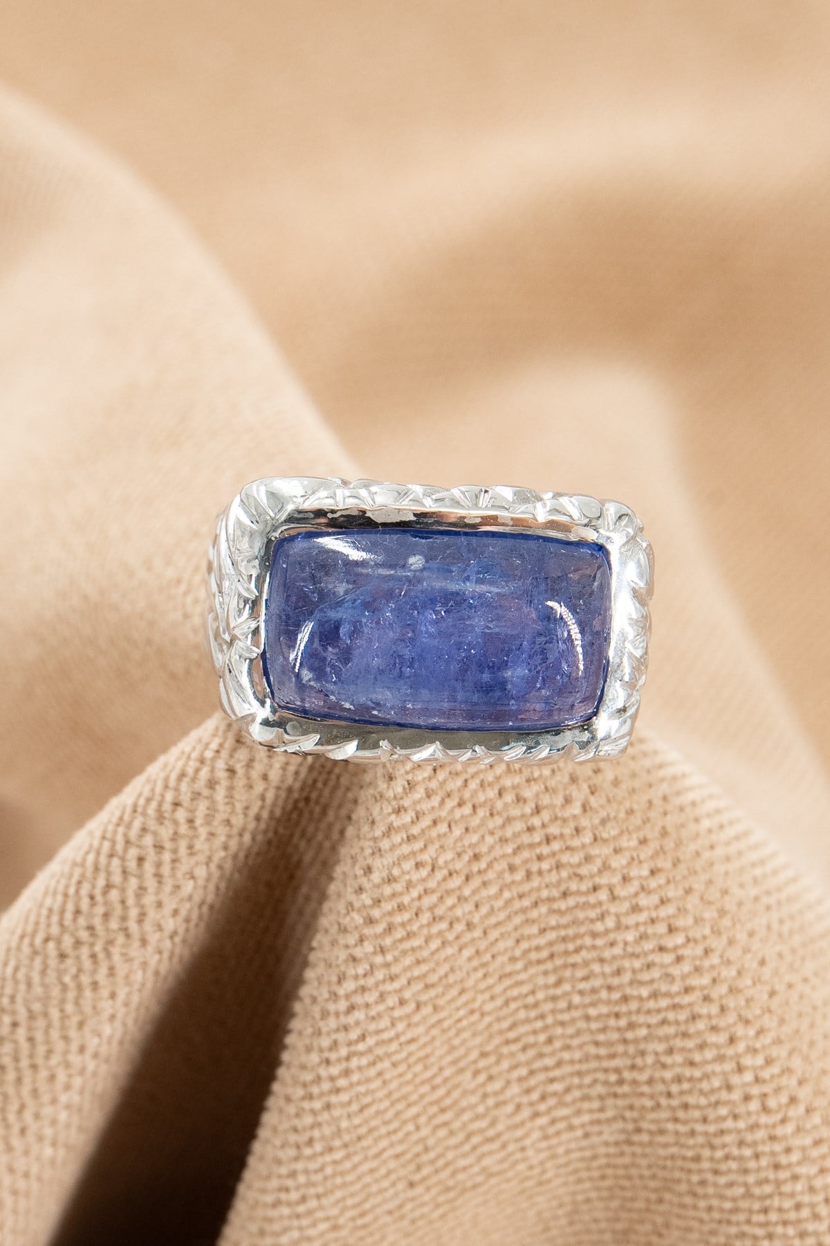 Aquamarine Gümüş Yüzük