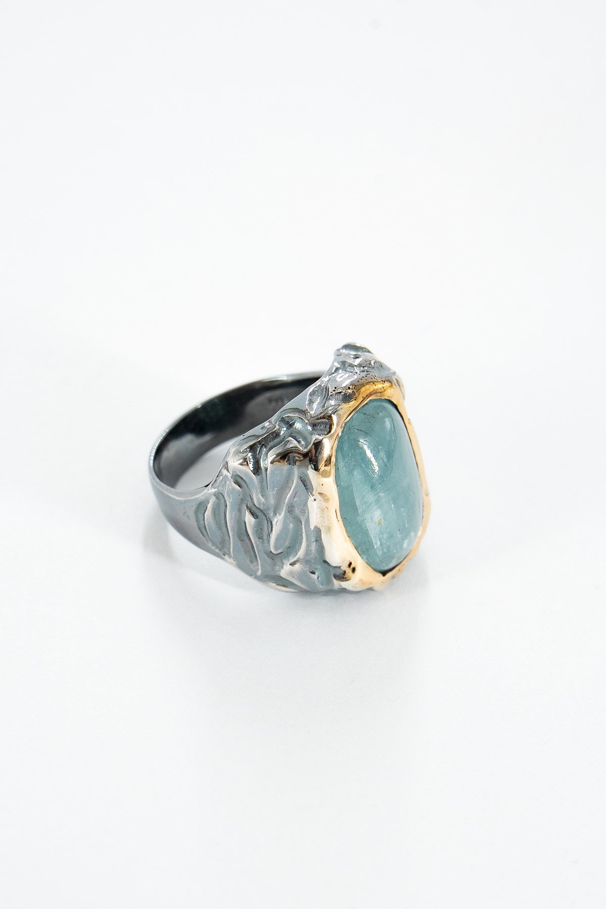 Blue Kyanite Gümüş Yüzük