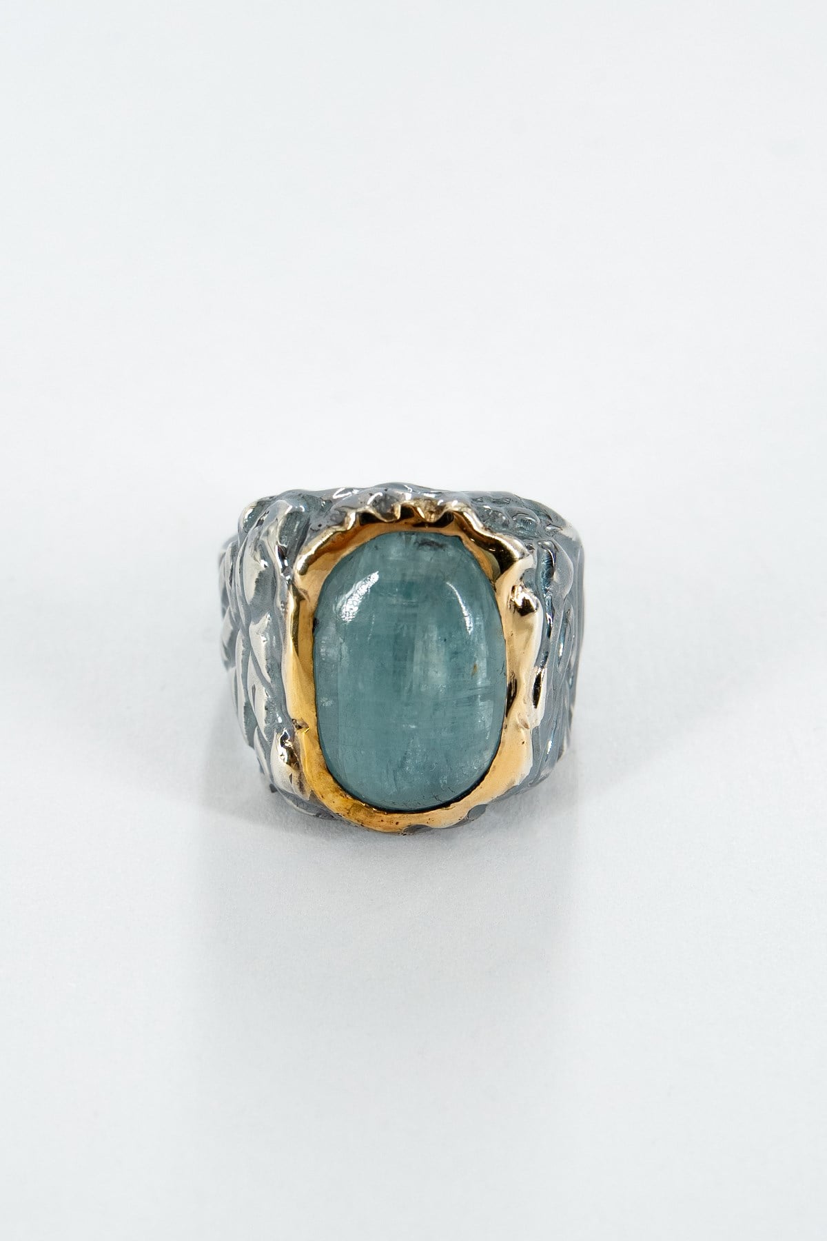 Blue Kyanite Gümüş Yüzük