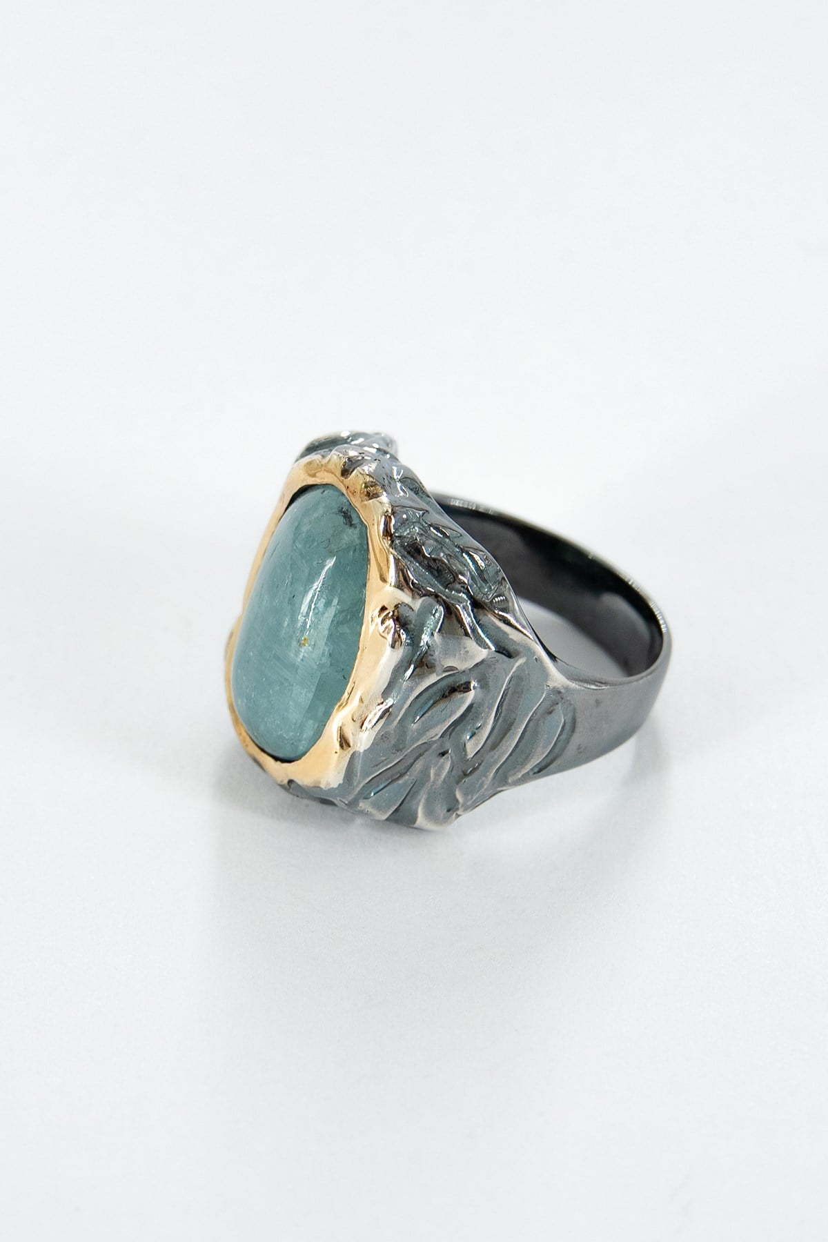 Blue Kyanite Gümüş Yüzük