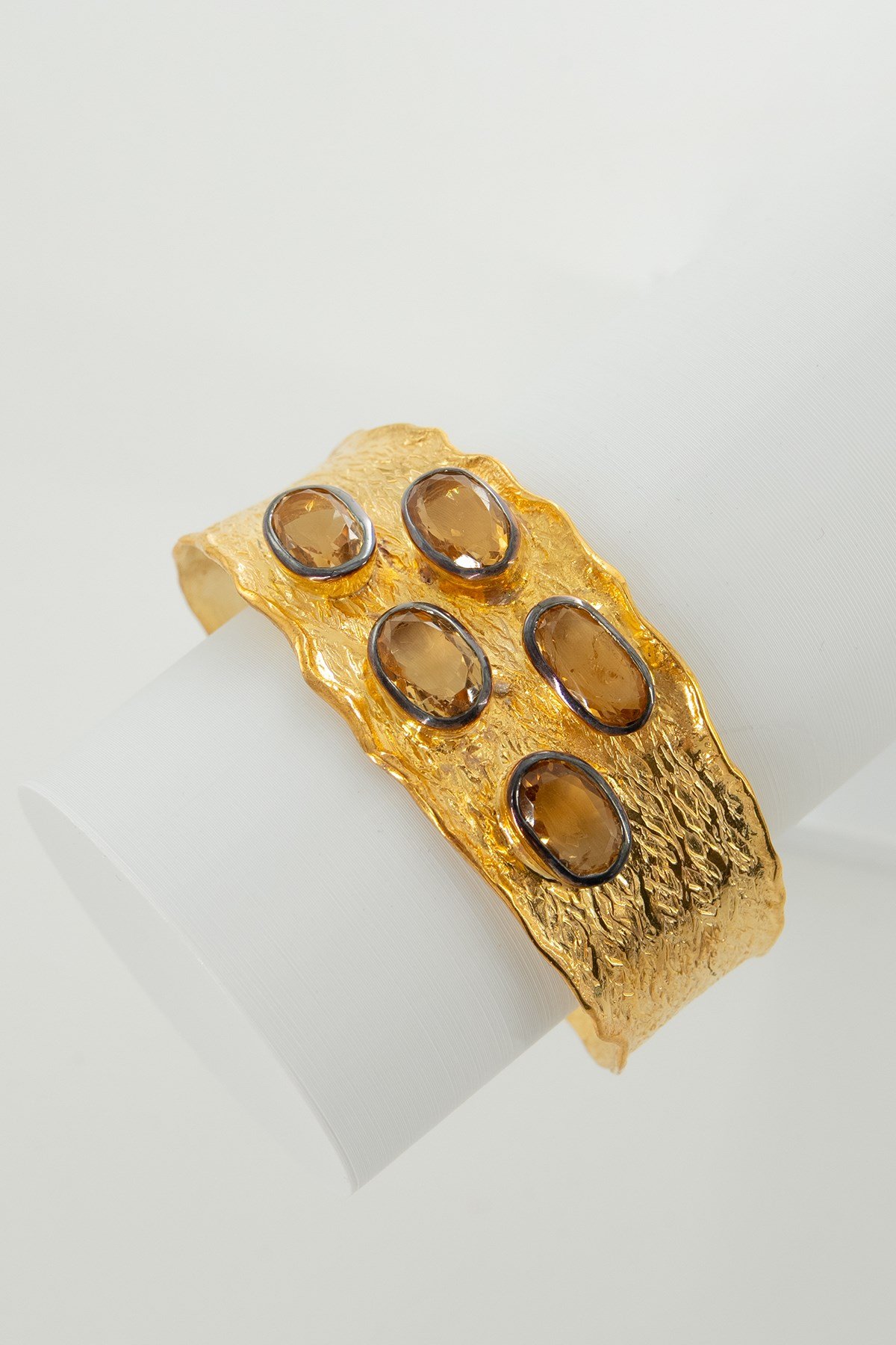 Citrine Gümüş Bileklik