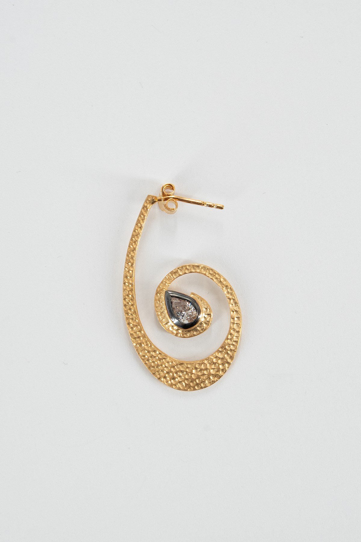 Meksika Diamond Taşlı Gümüş Küpe
