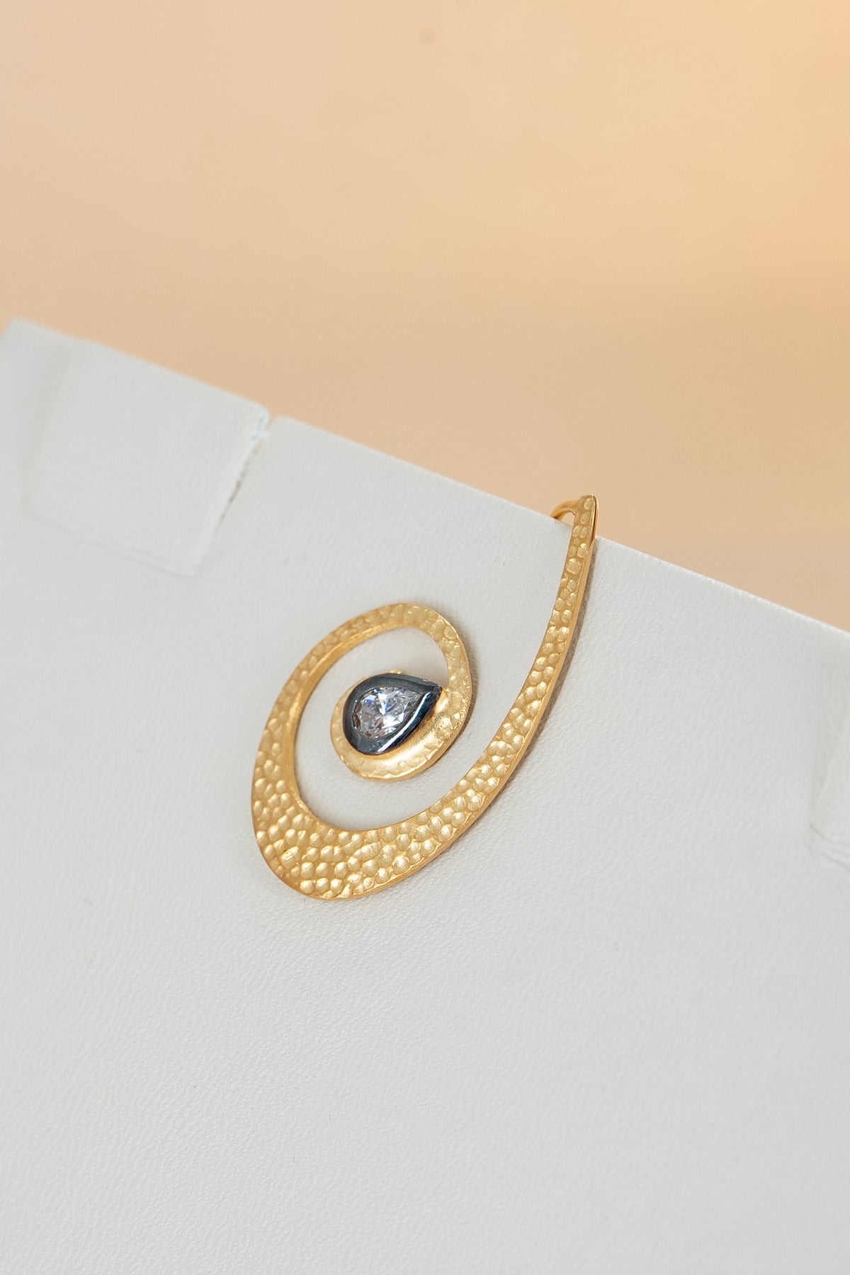 Meksika Diamond Taşlı Gümüş Küpe