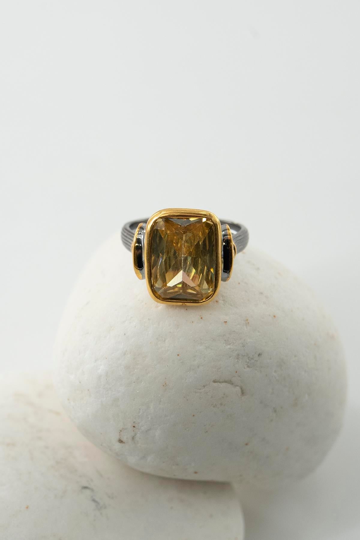 Mexico Diamond Taşlı Gümüş Yüzük 7,50 gr