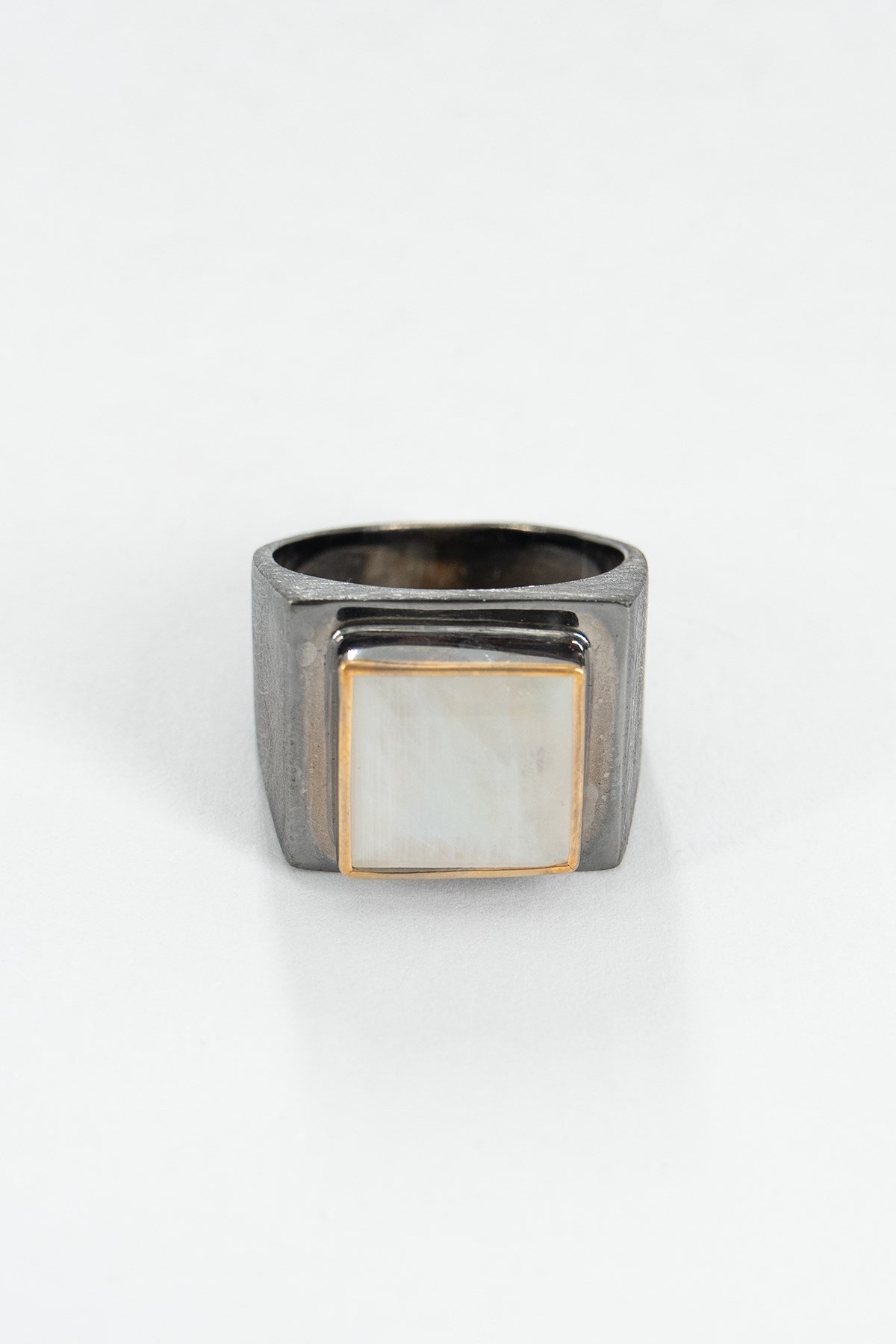 Moon Stone Gümüş Yüzük