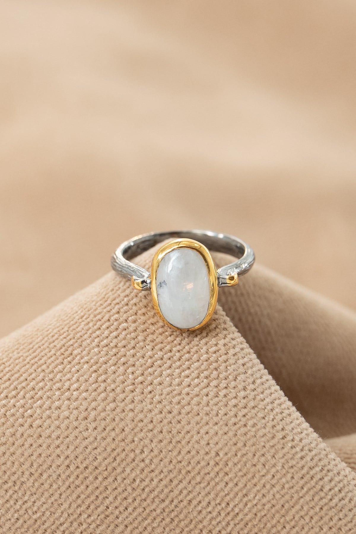 Moonstone Gümüş Yüzük