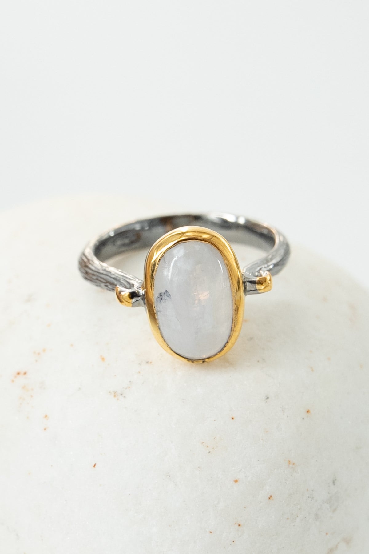 Moonstone Gümüş Yüzük