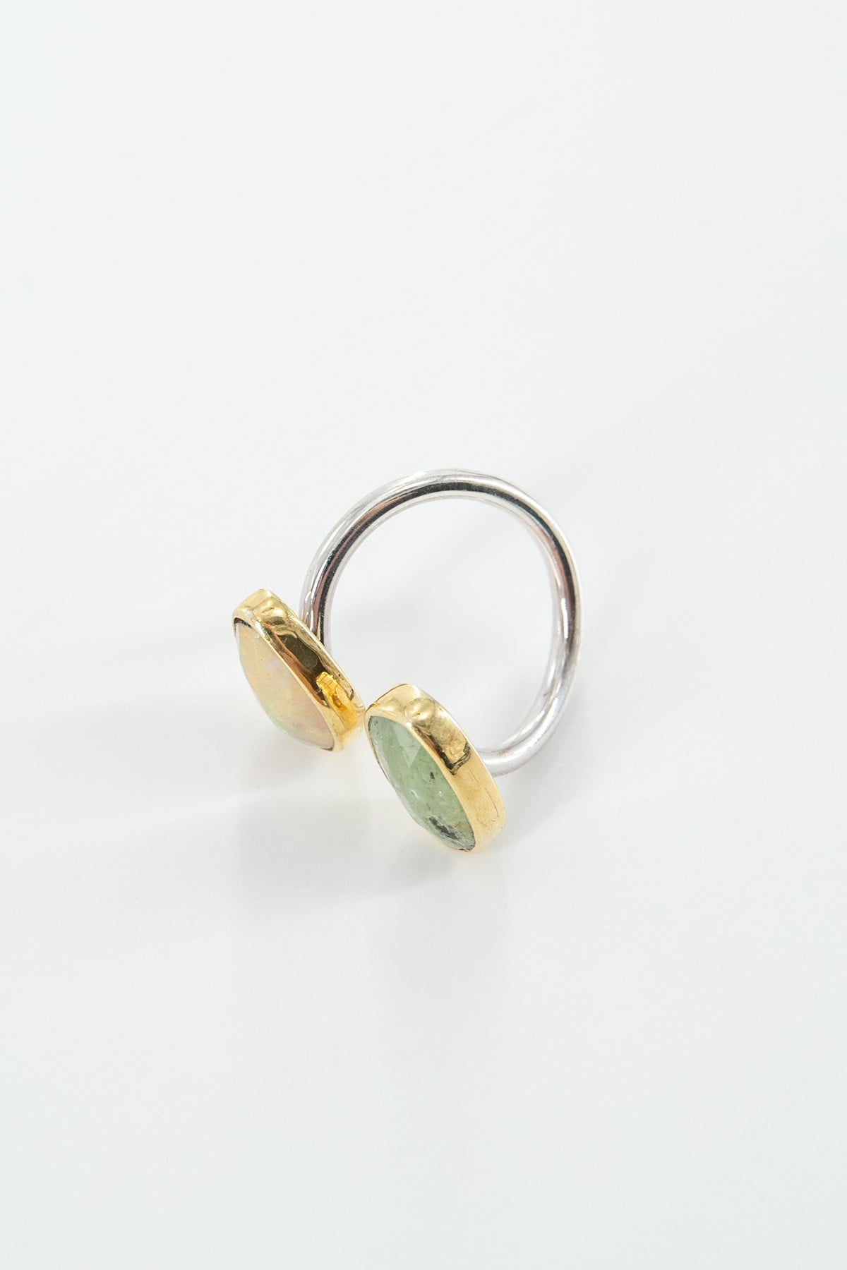 Opal & Kyanite Gümüş Yüzük