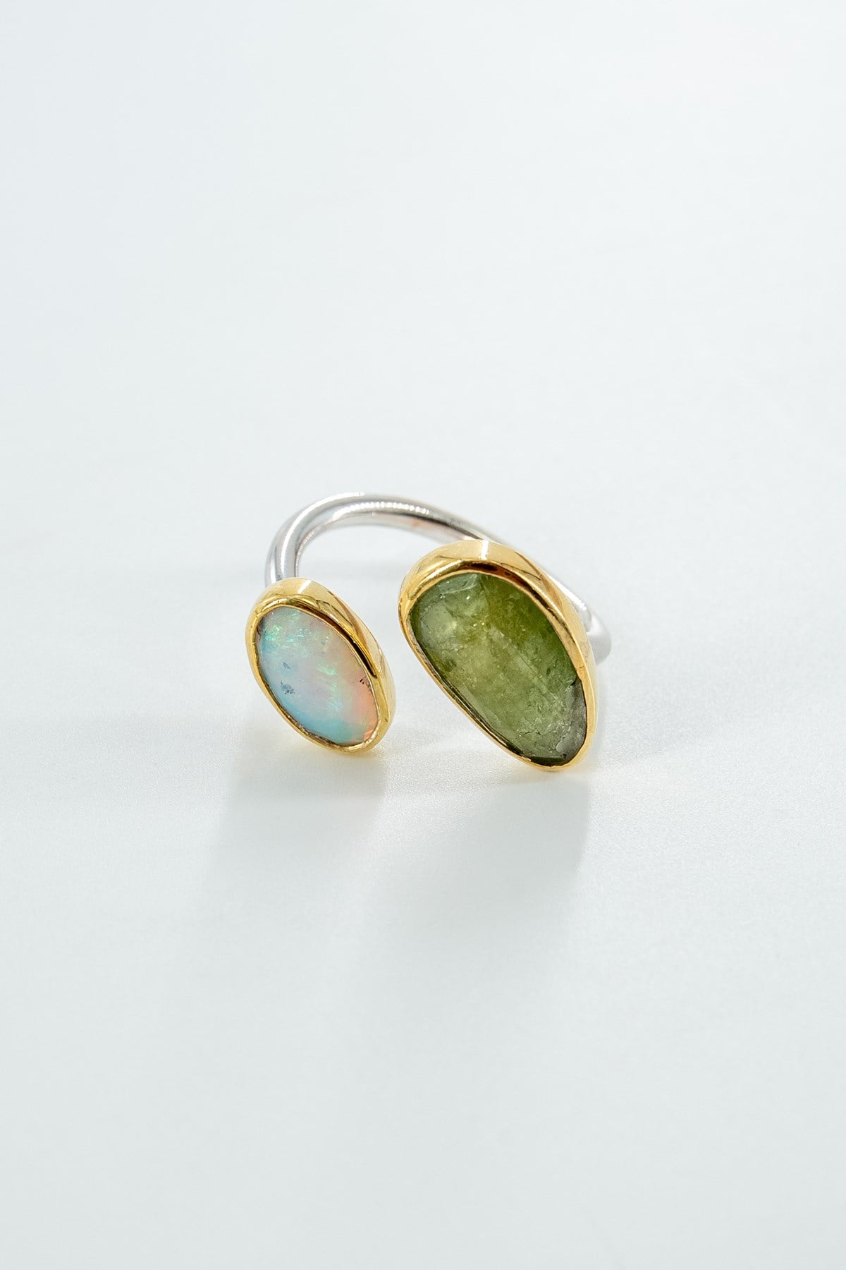 Opal & Kyanite Gümüş Yüzük