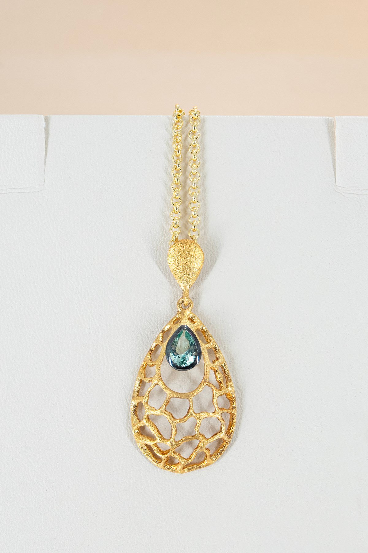 Paraiba Gümüş Kolye