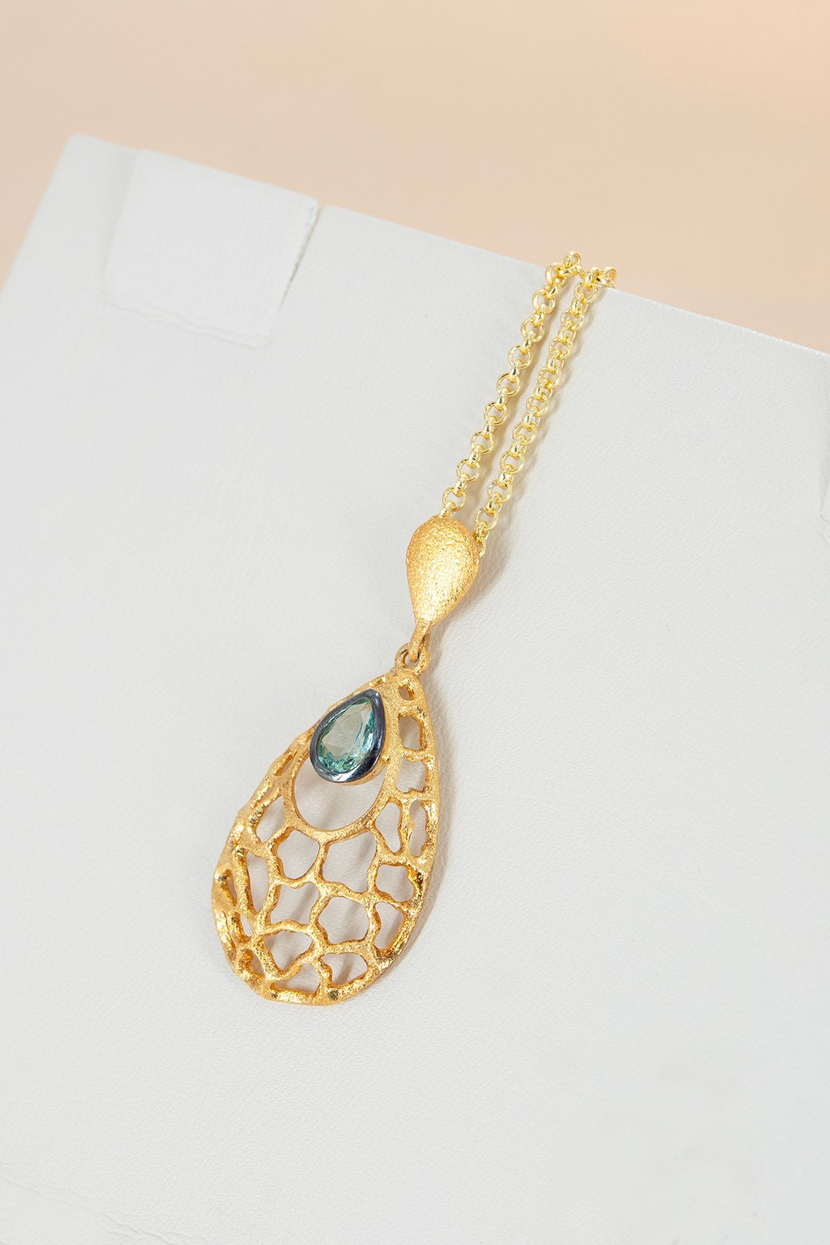 Paraiba Gümüş Kolye