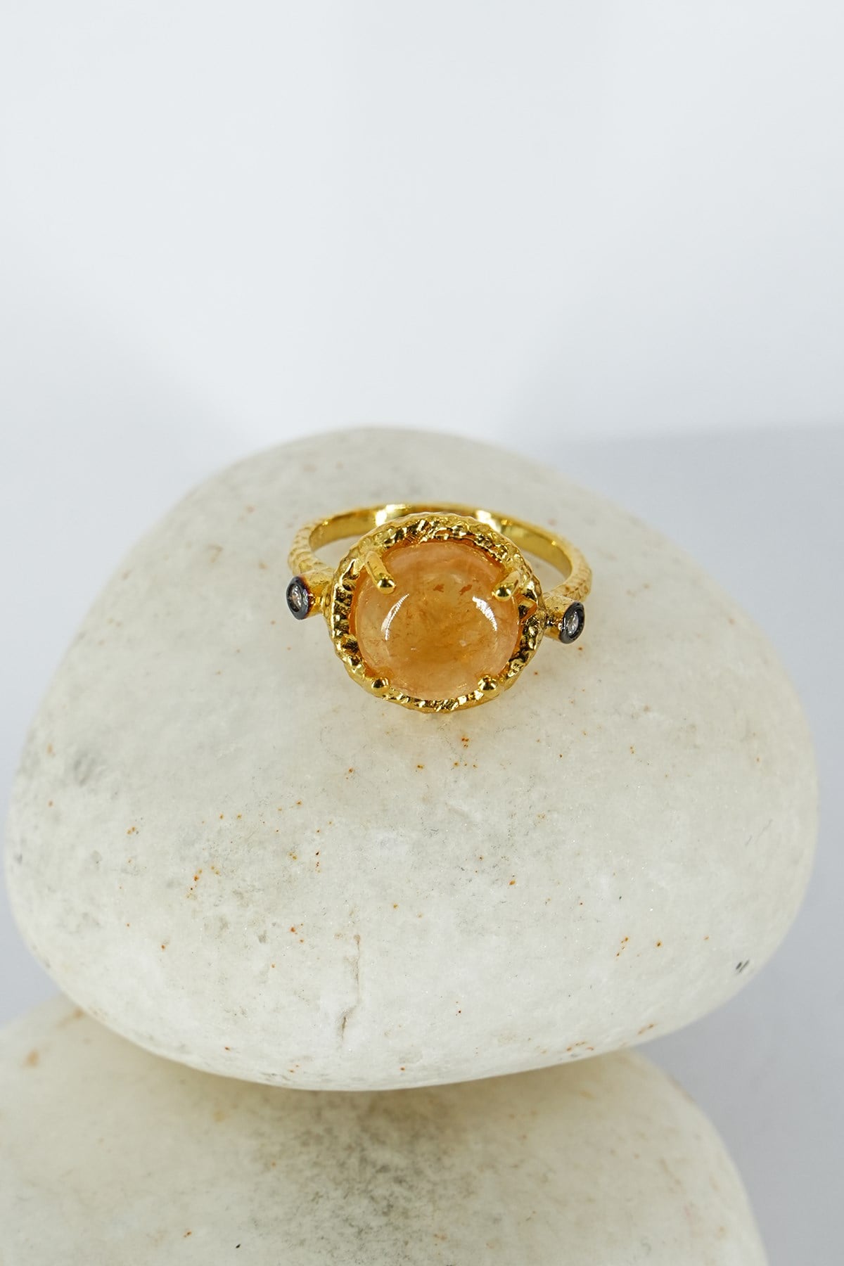 Rutil Quartz Gümüş Yüzük