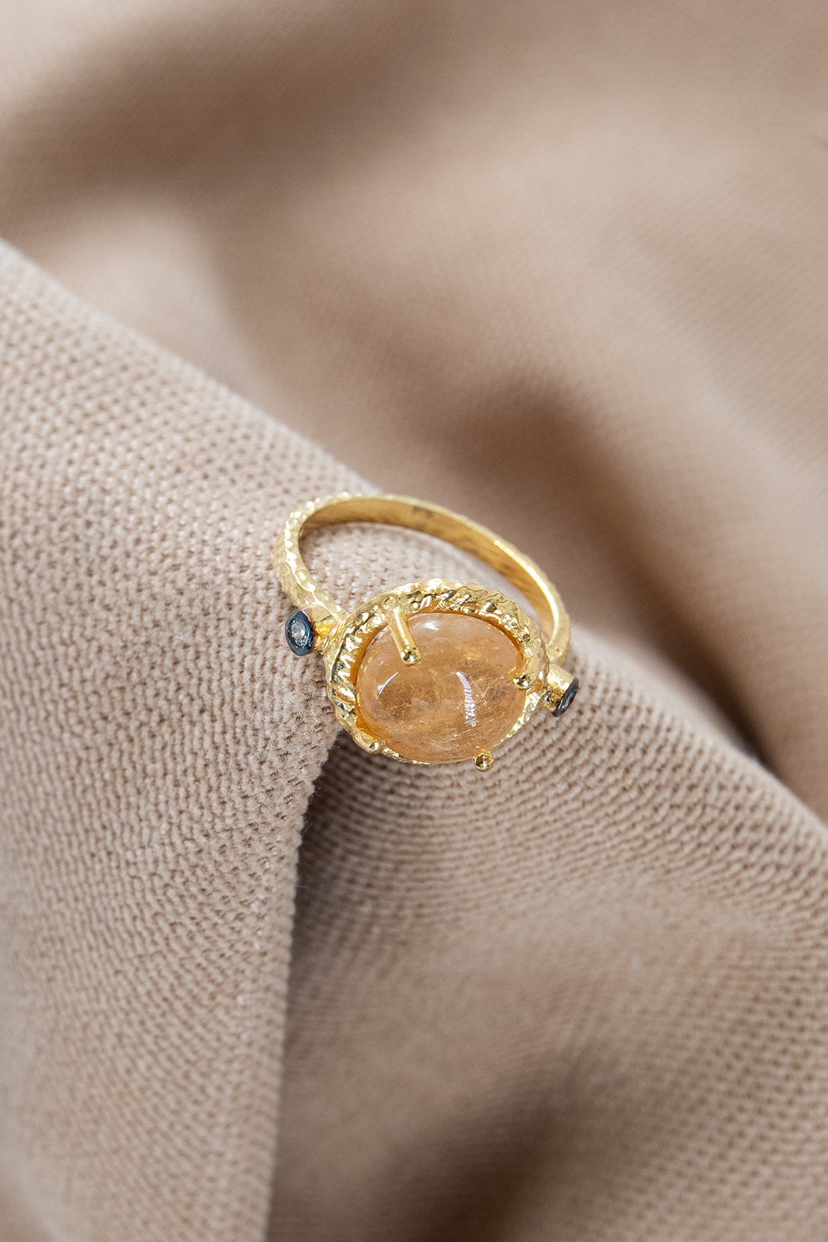 Rutil Quartz Gümüş Yüzük