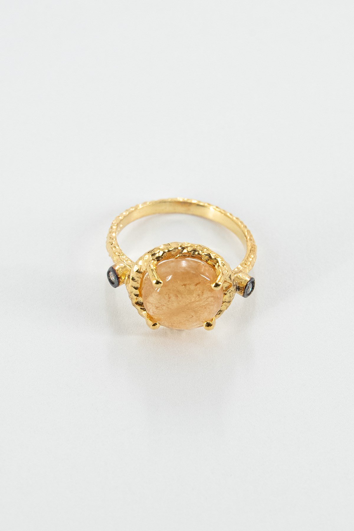 Rutil Quartz Gümüş Yüzük