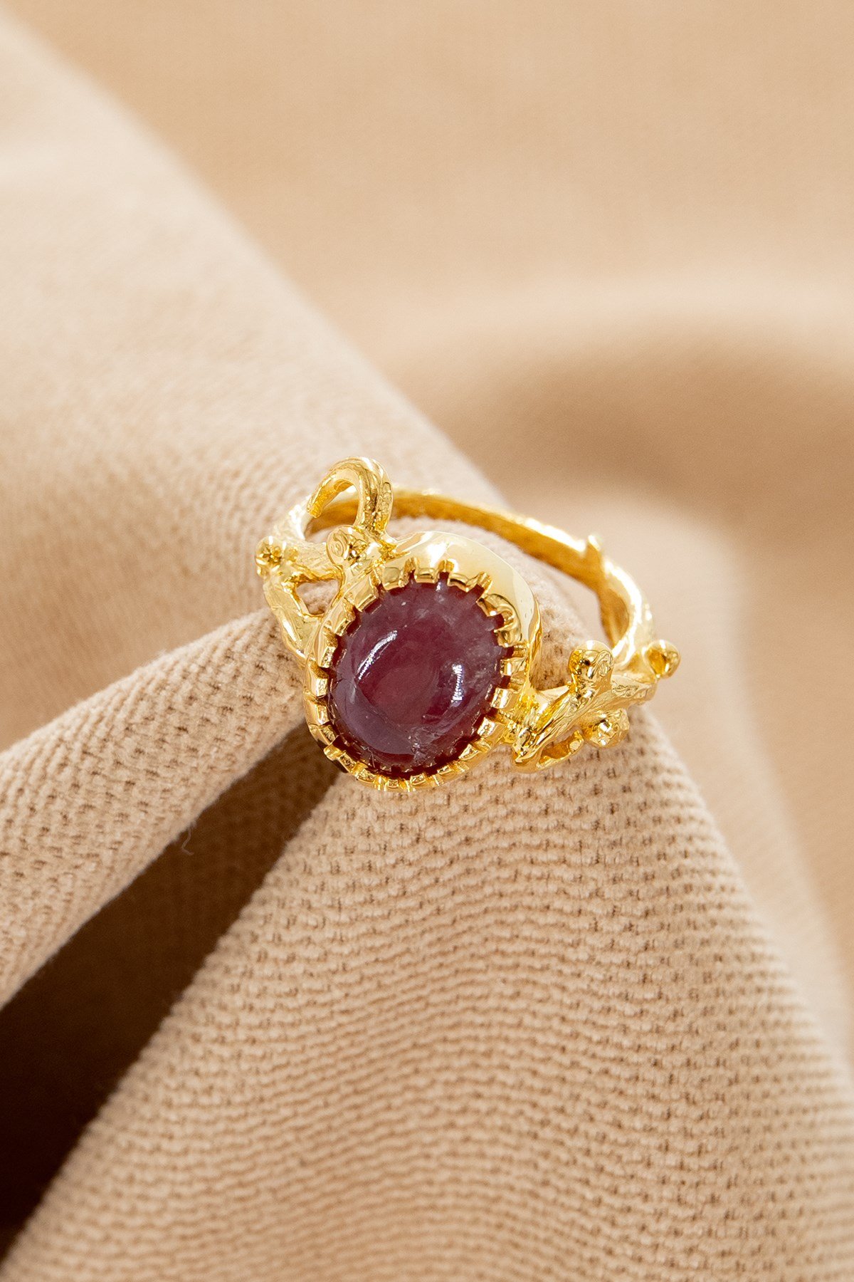 Tourmaline Gümüş Yüzük