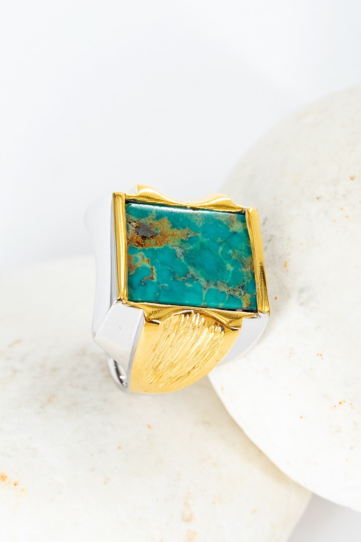 Turquoise Gümüş Yüzük
