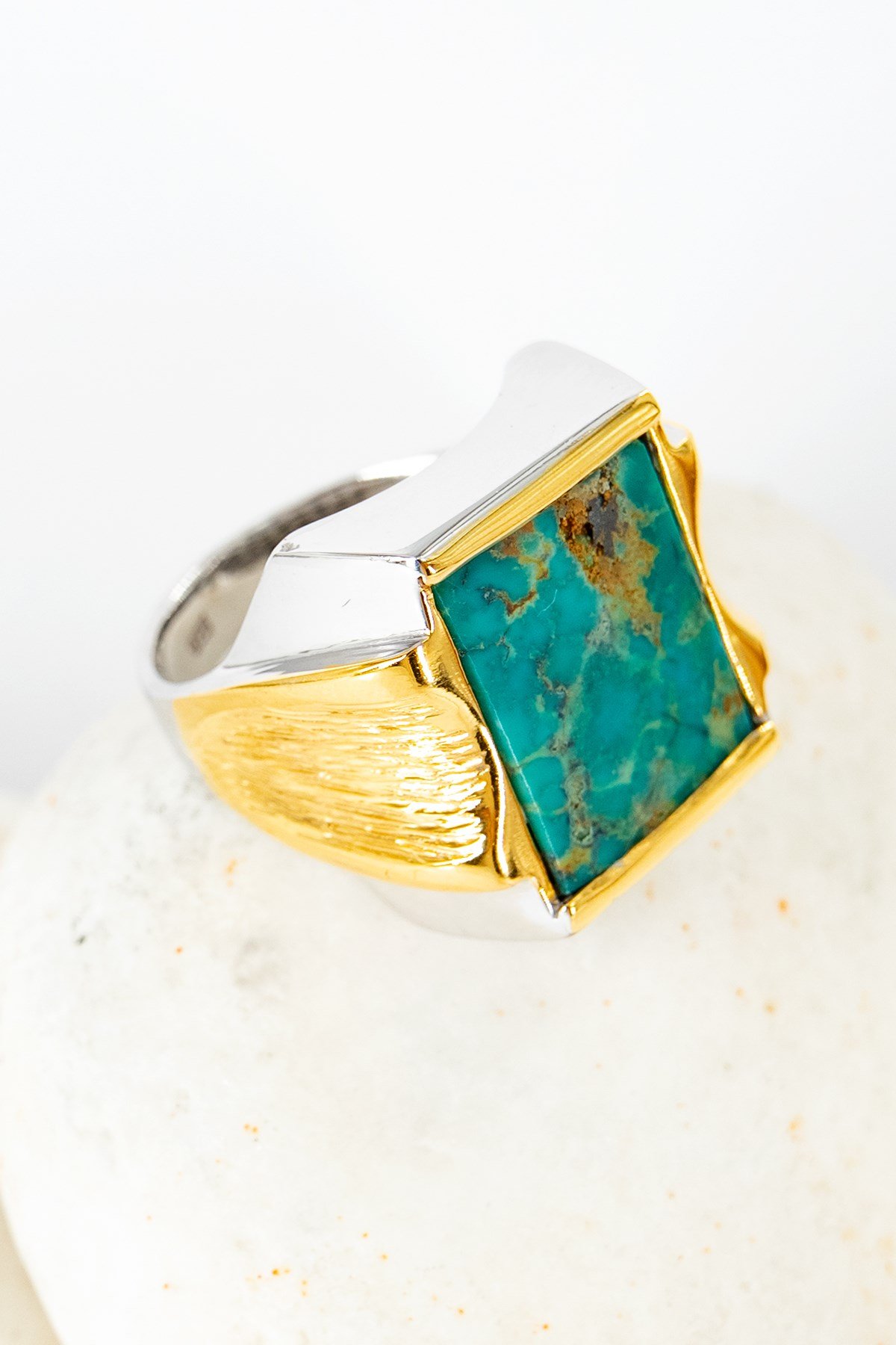 Turquoise Gümüş Yüzük