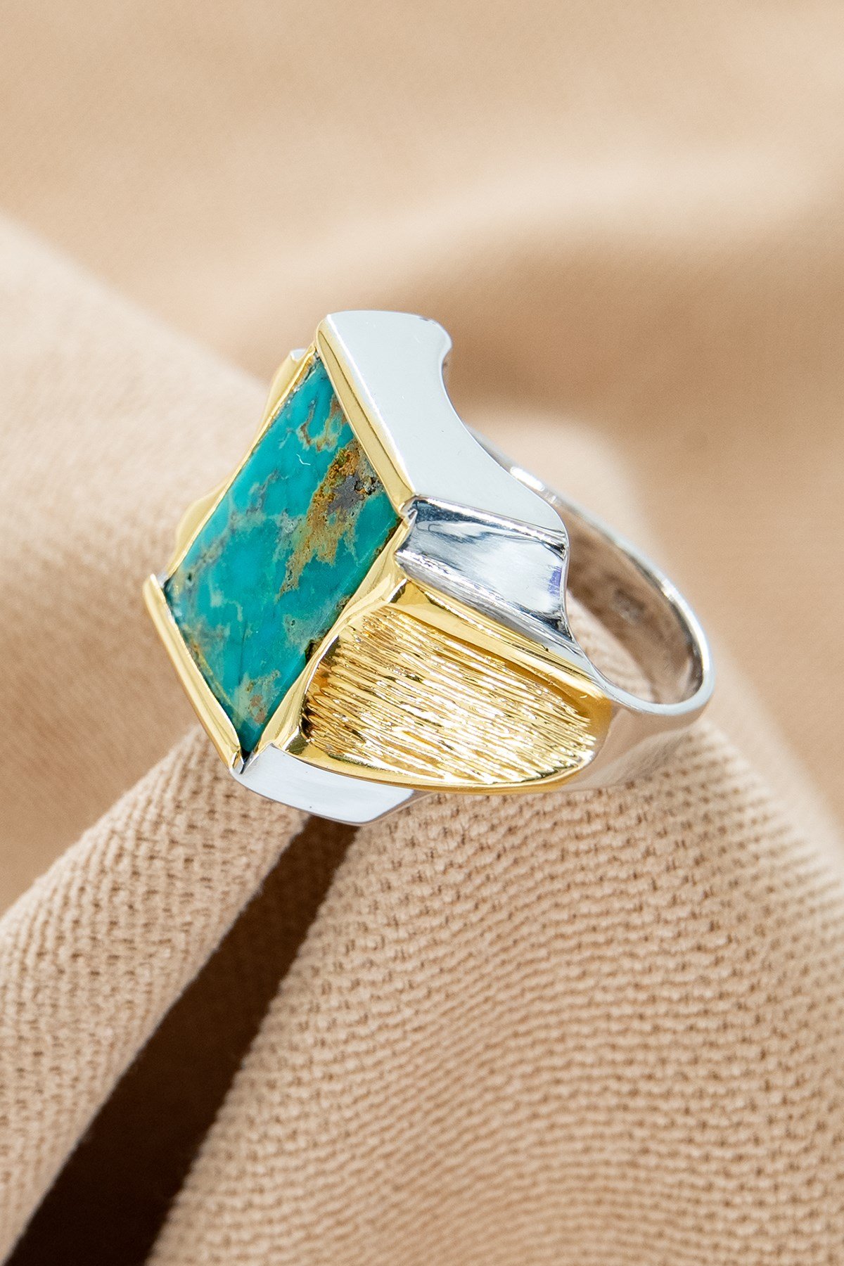 Turquoise Gümüş Yüzük