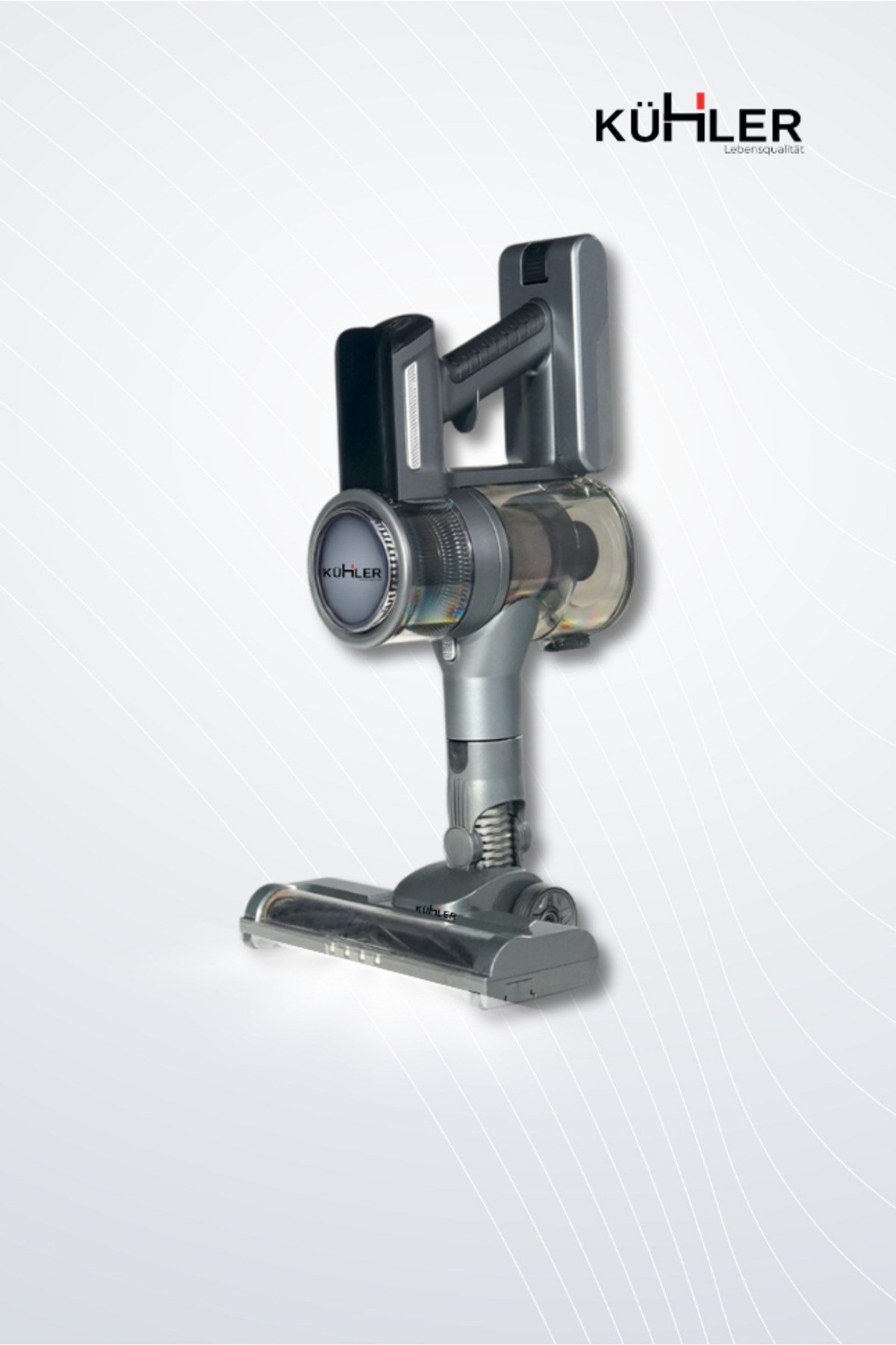 Kraftmax KH-V700 Kablosuz Turbo Fırçalı Dikey Şarjlı Süpürge