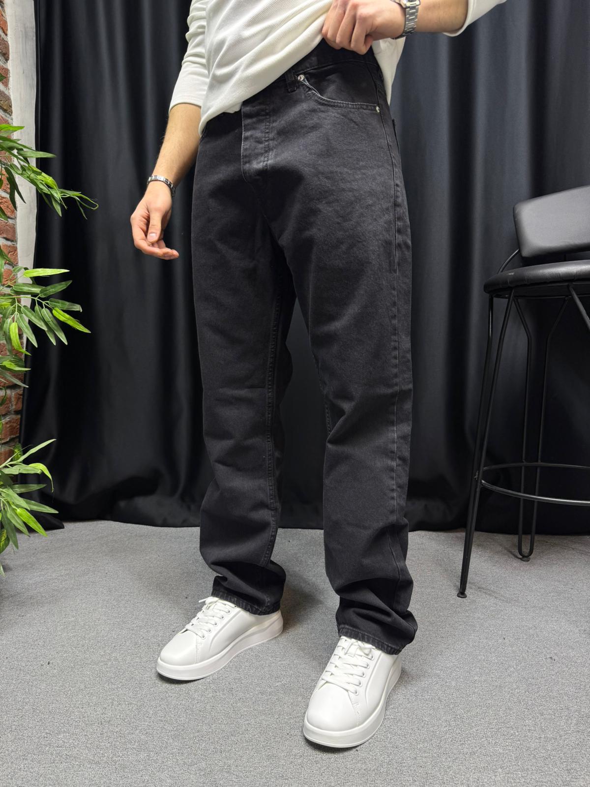 Baggy Kalıp Pantolon Siyah