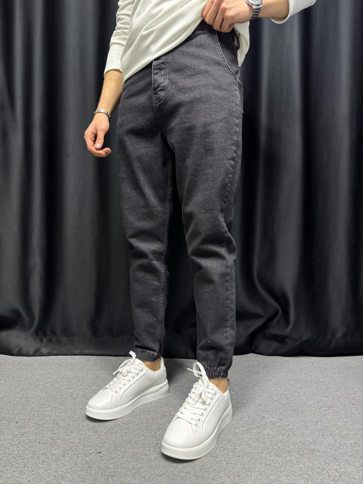 Dnt Likralı Jogger Pantolon Siyah