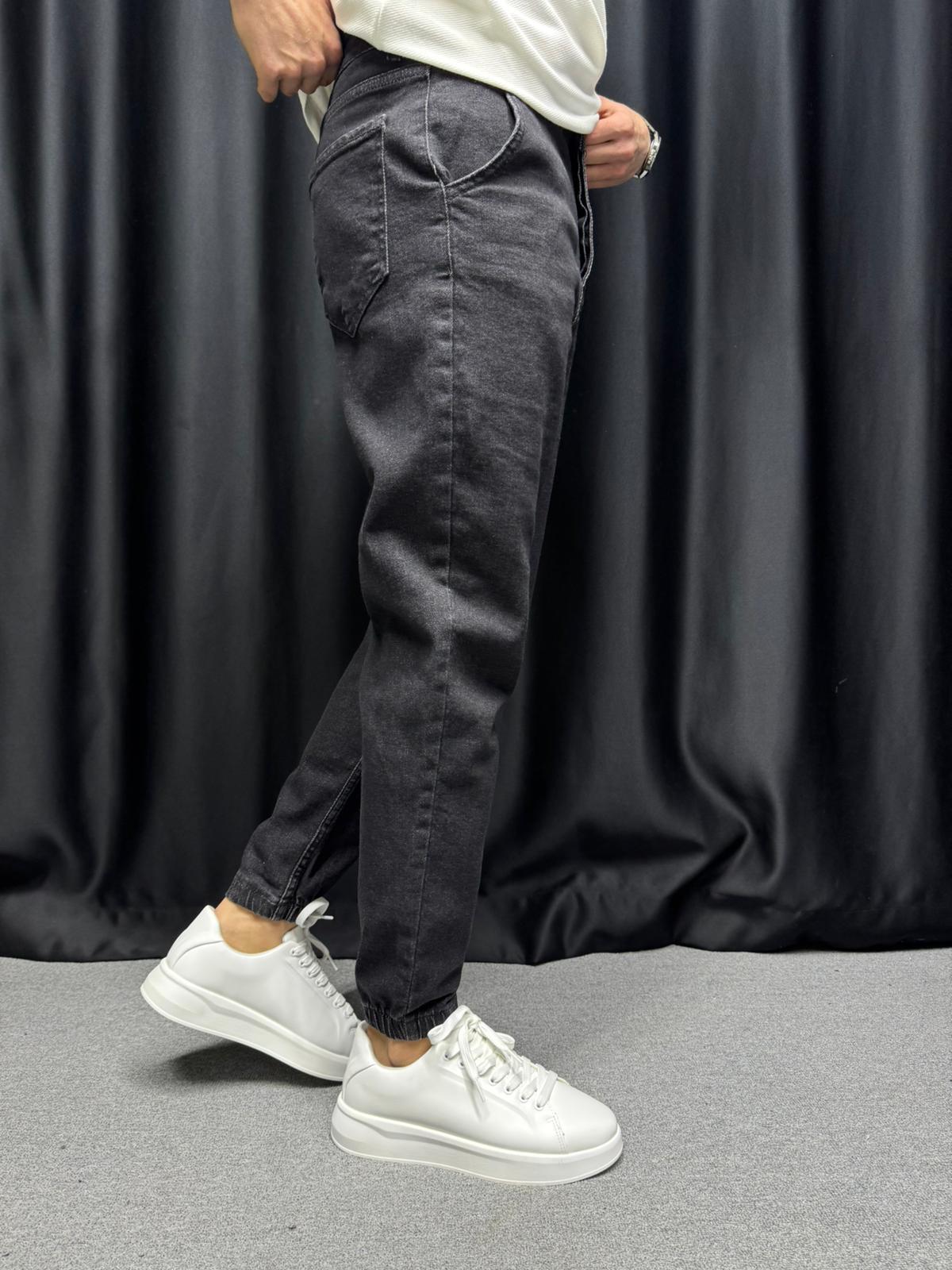 Dnt Likralı Jogger Pantolon Siyah