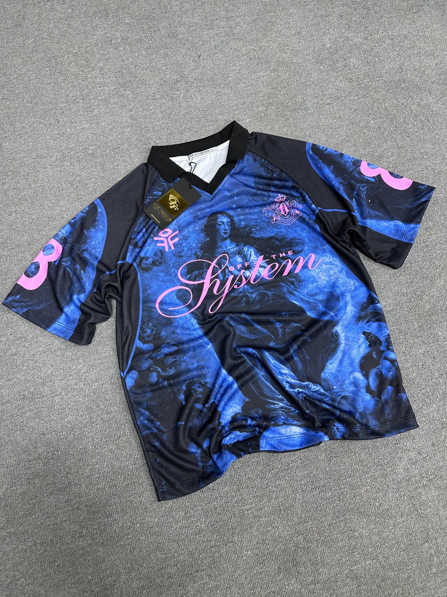 Off The System T-shirt Mavi