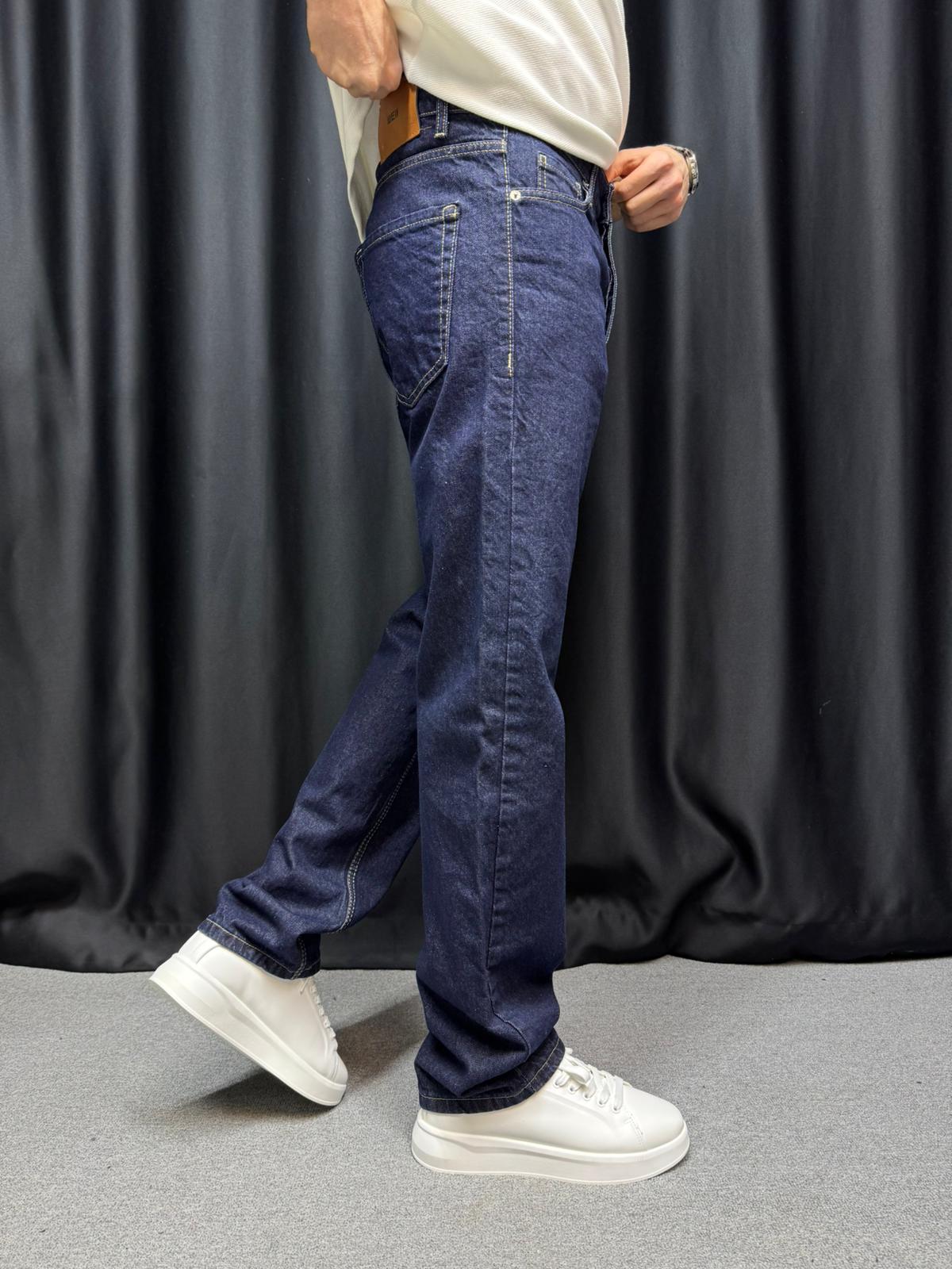 Regular Kalıp Jean Lacivert