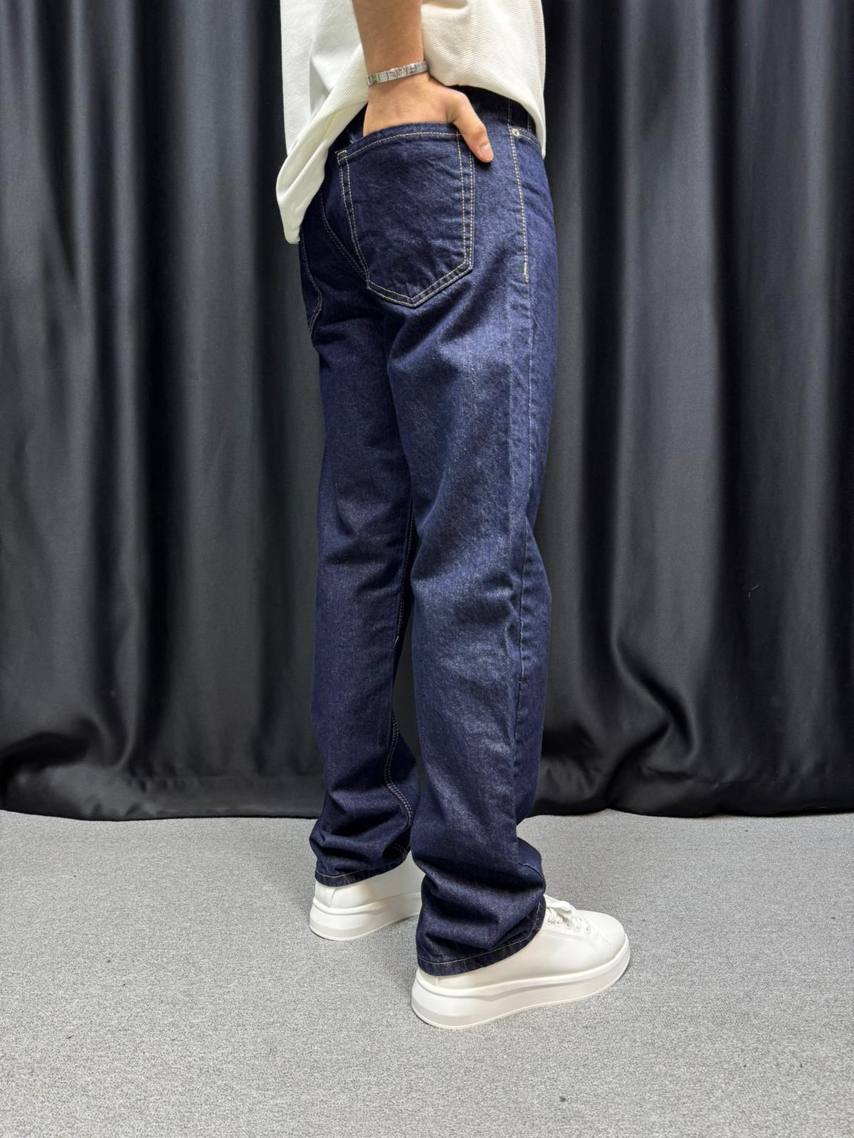 Regular Kalıp Jean Lacivert