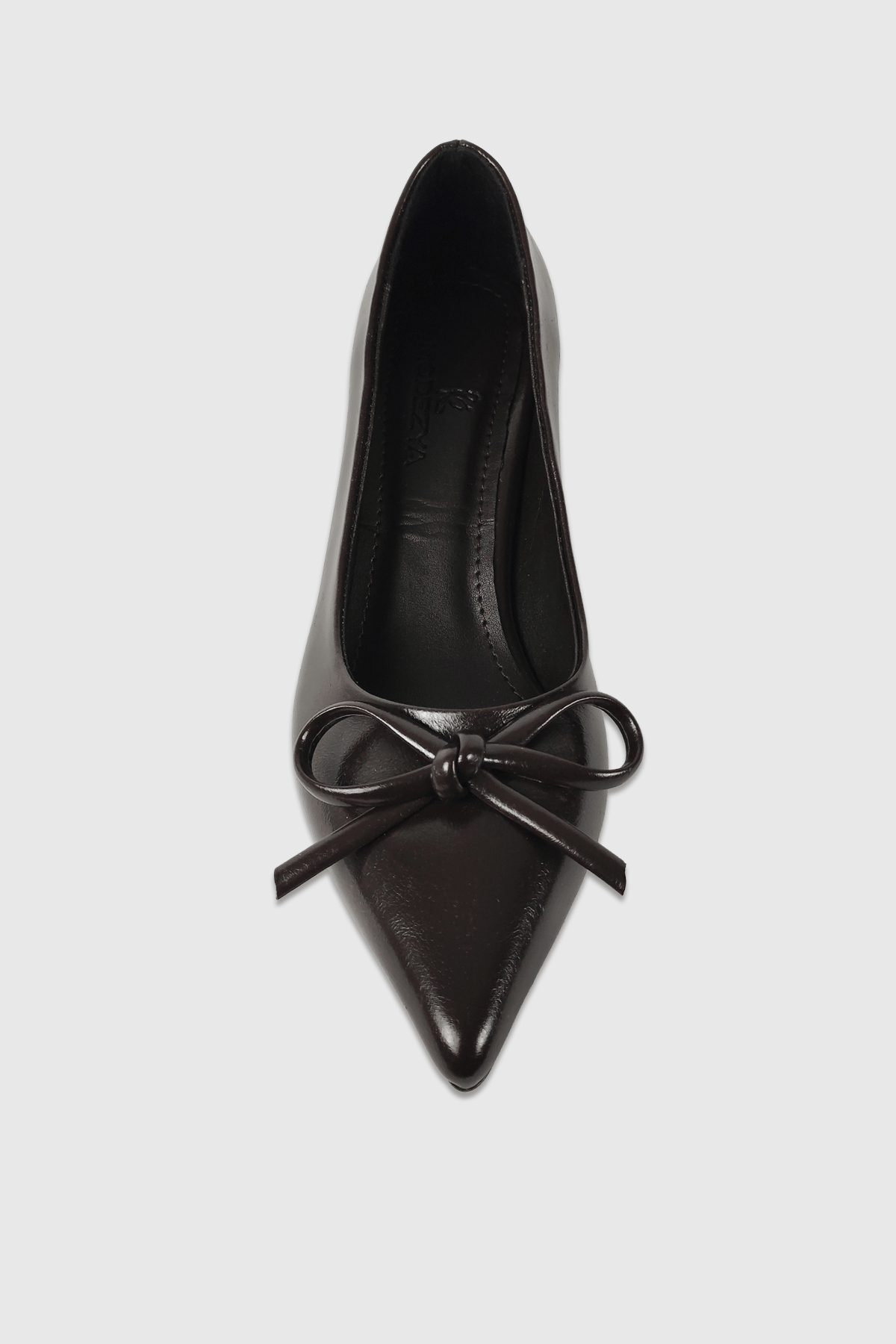 Daphne Kahve Rustik Fiyonk Detay Kadın Stiletto