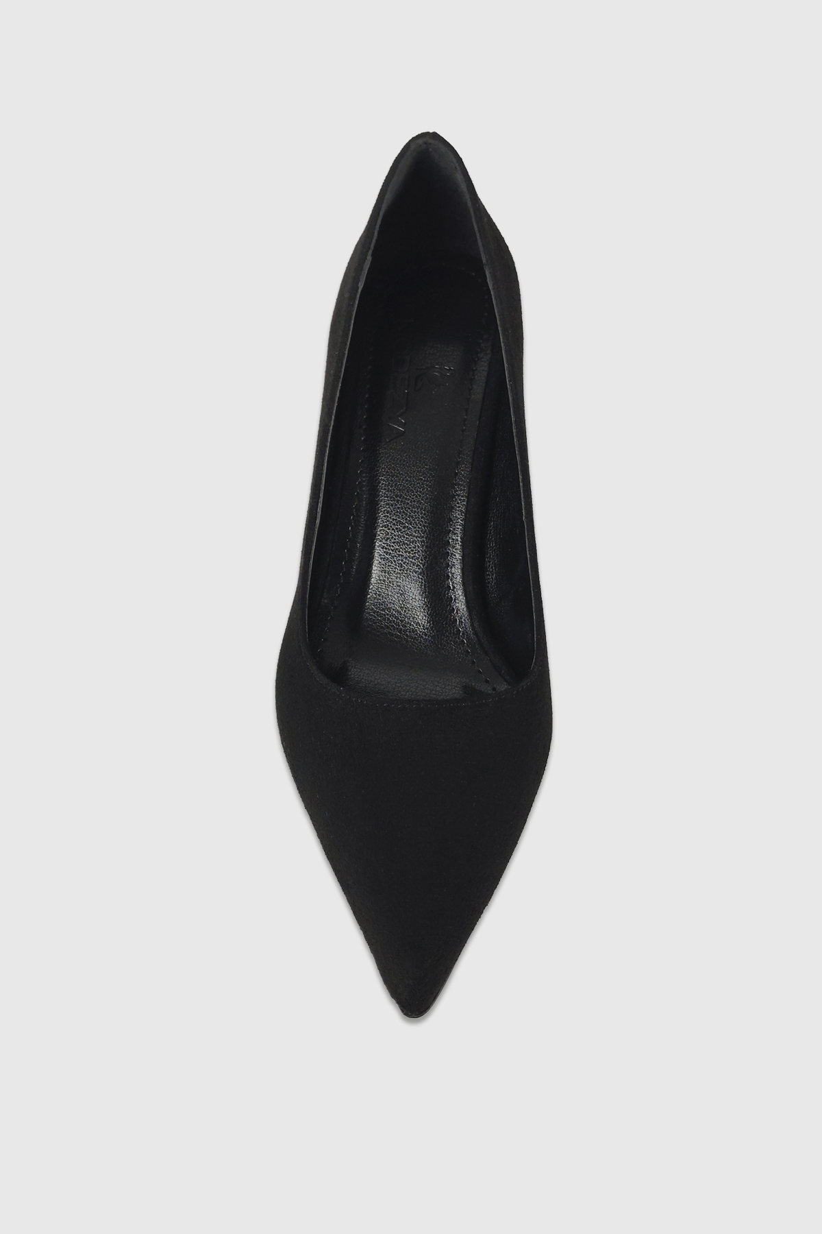 Hillary Siyah Süet Sivri Burun Kadın Stiletto