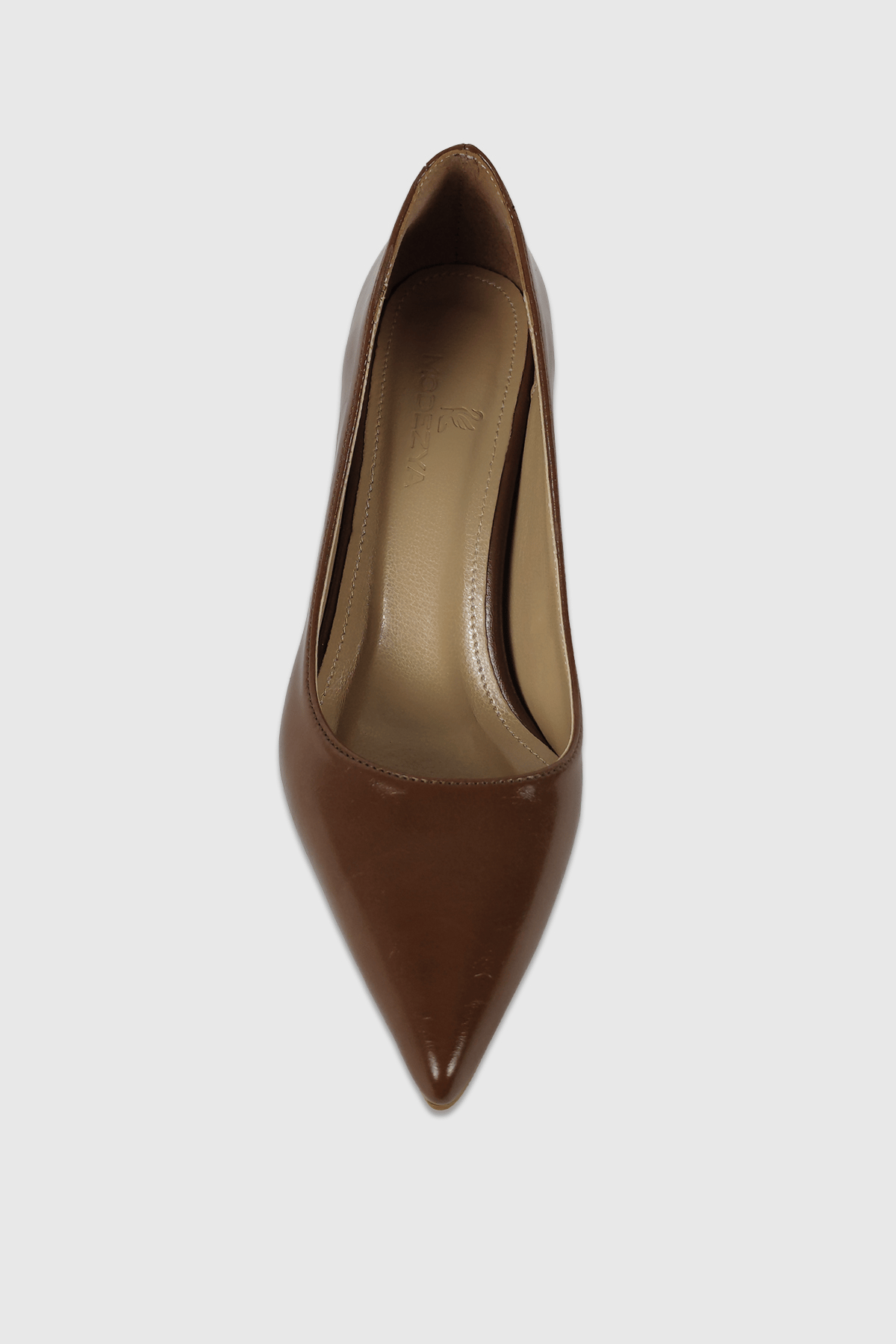 Queen Taba Rustik Kadın Sivri Burun Stiletto