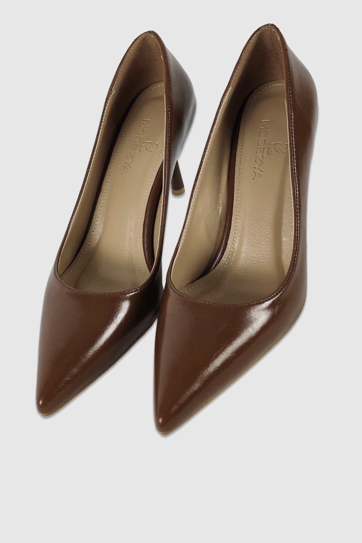 Queen Taba Rustik Kadın Sivri Burun Stiletto