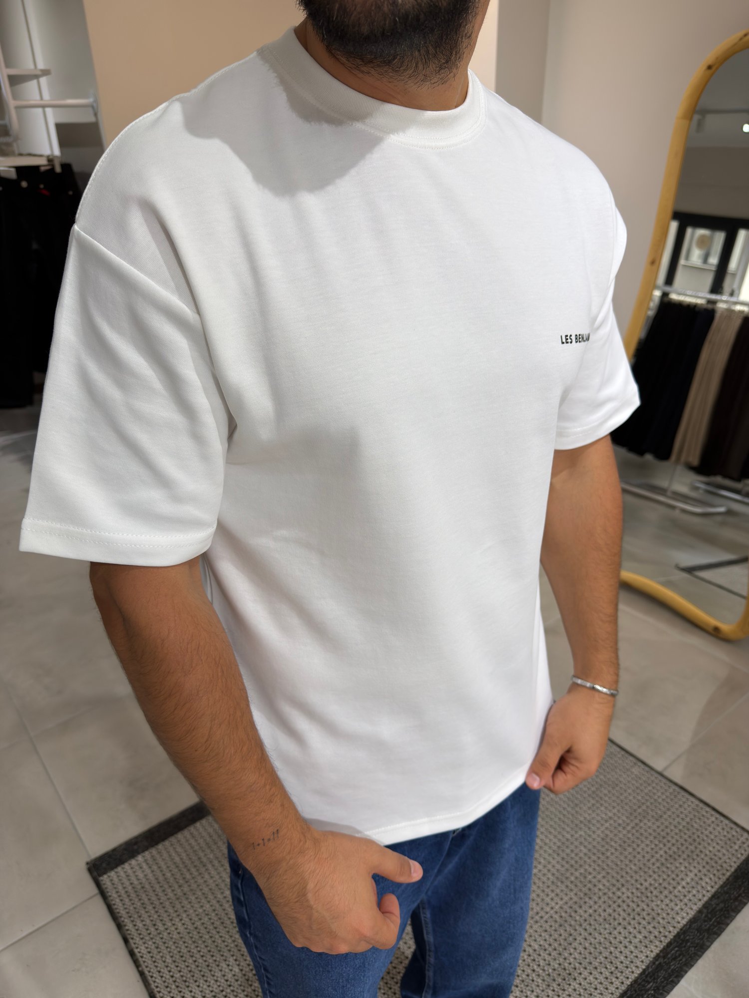 Les Beyaz Tshirt